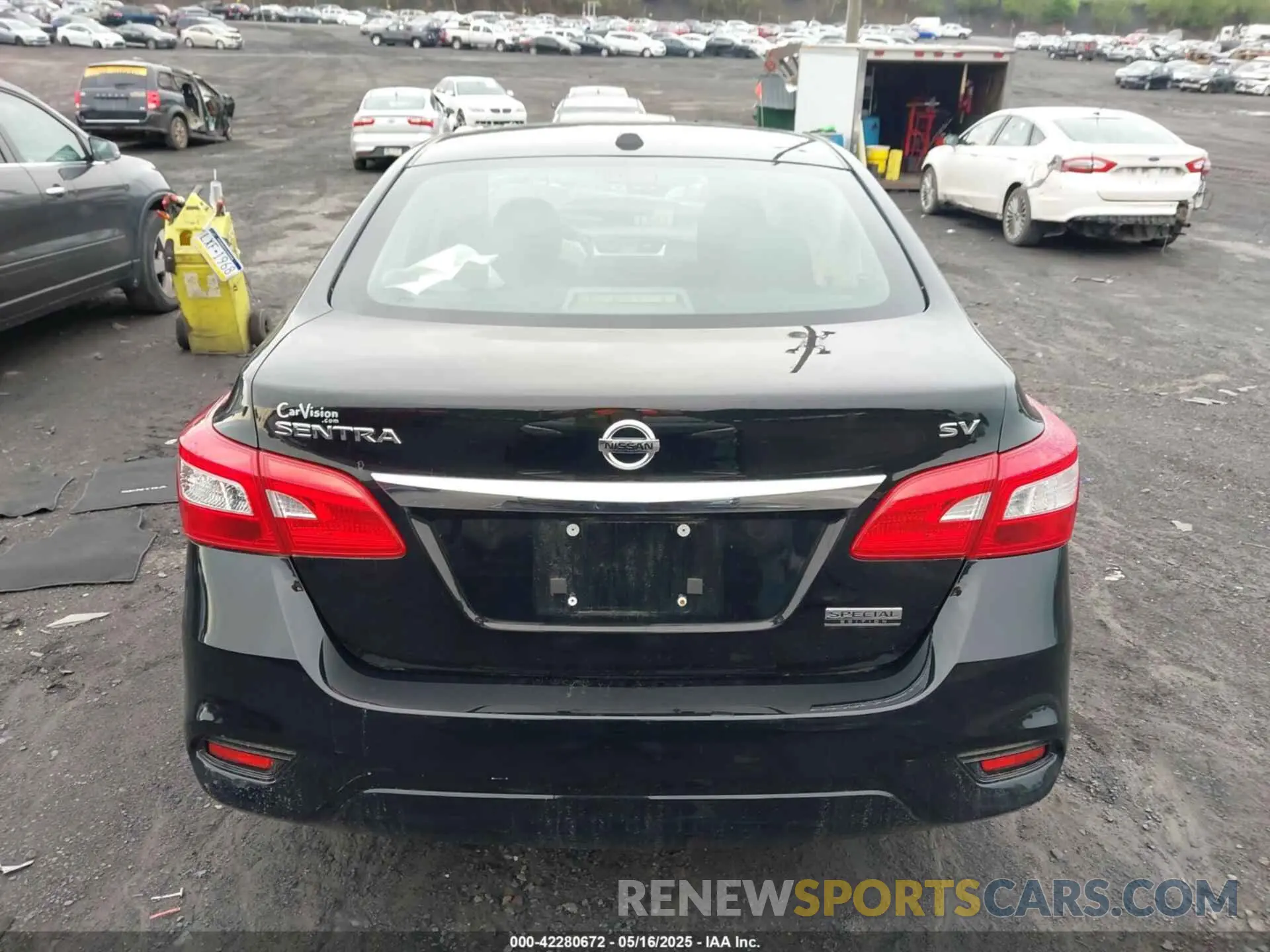 16 Photograph of a damaged car 3N1AB7AP0KY393965 NISSAN SENTRA 2019