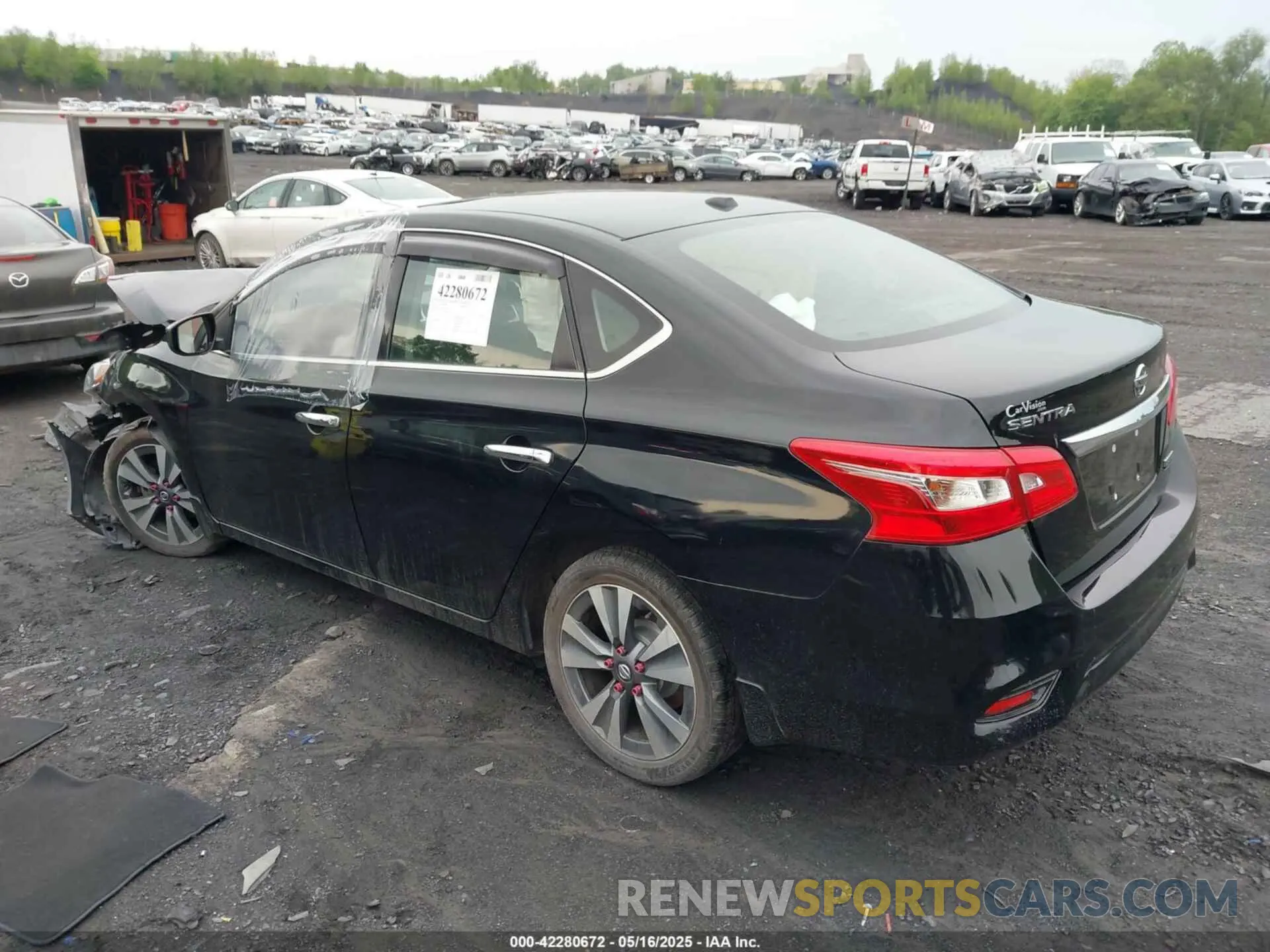 3 Photograph of a damaged car 3N1AB7AP0KY393965 NISSAN SENTRA 2019