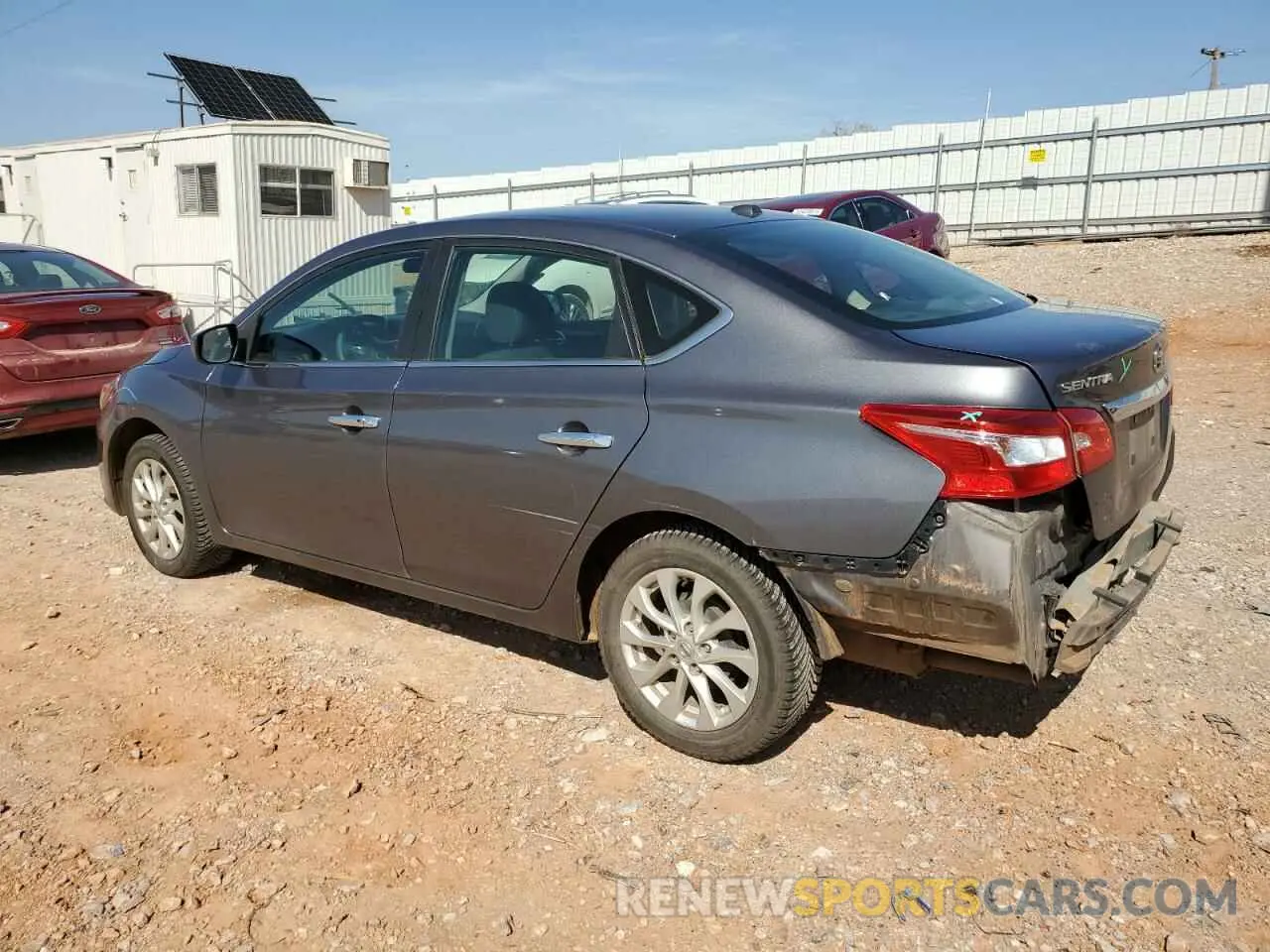 2 Photograph of a damaged car 3N1AB7AP0KY397014 NISSAN SENTRA 2019