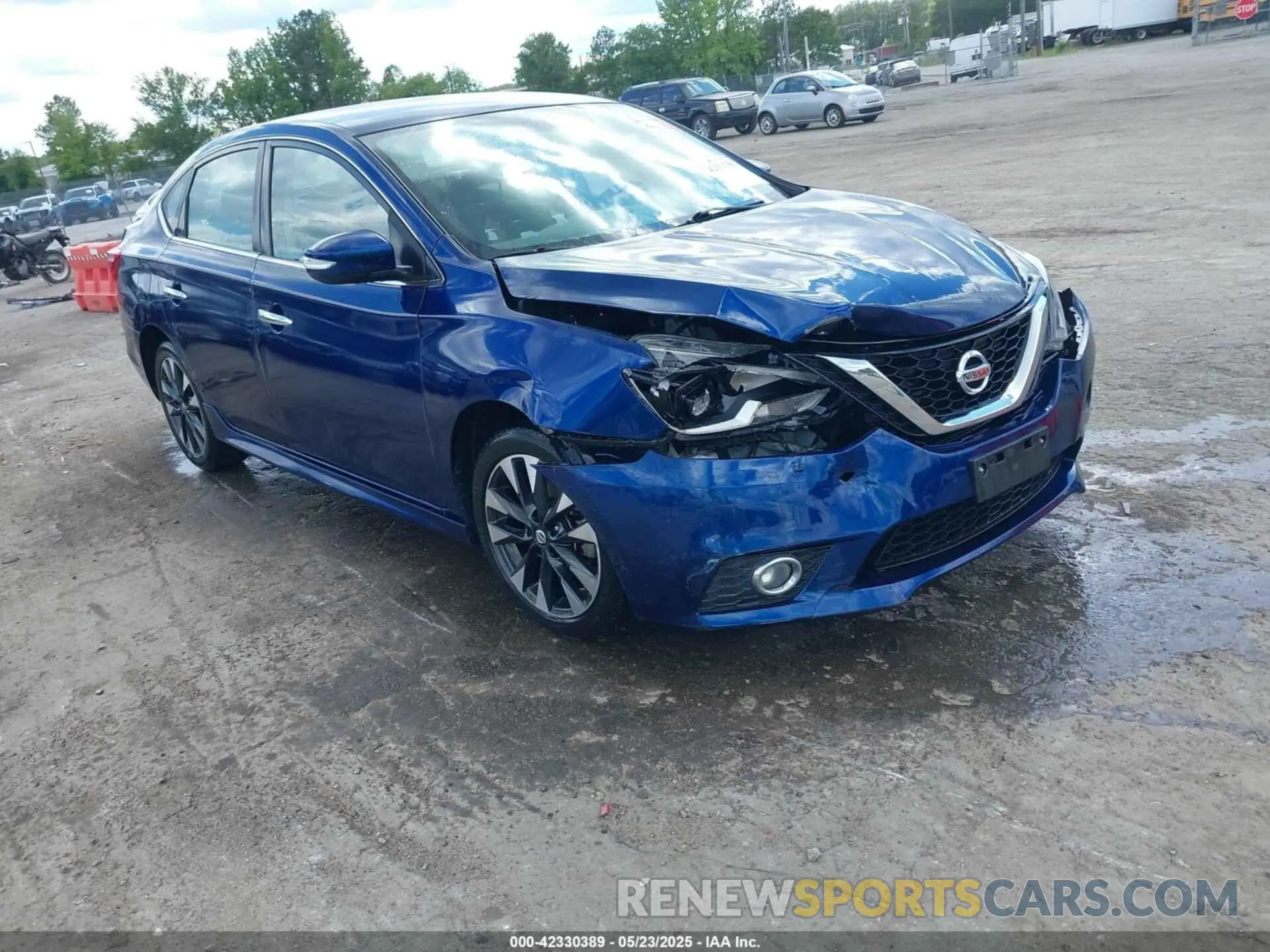 1 Photograph of a damaged car 3N1AB7AP0KY399927 NISSAN SENTRA 2019