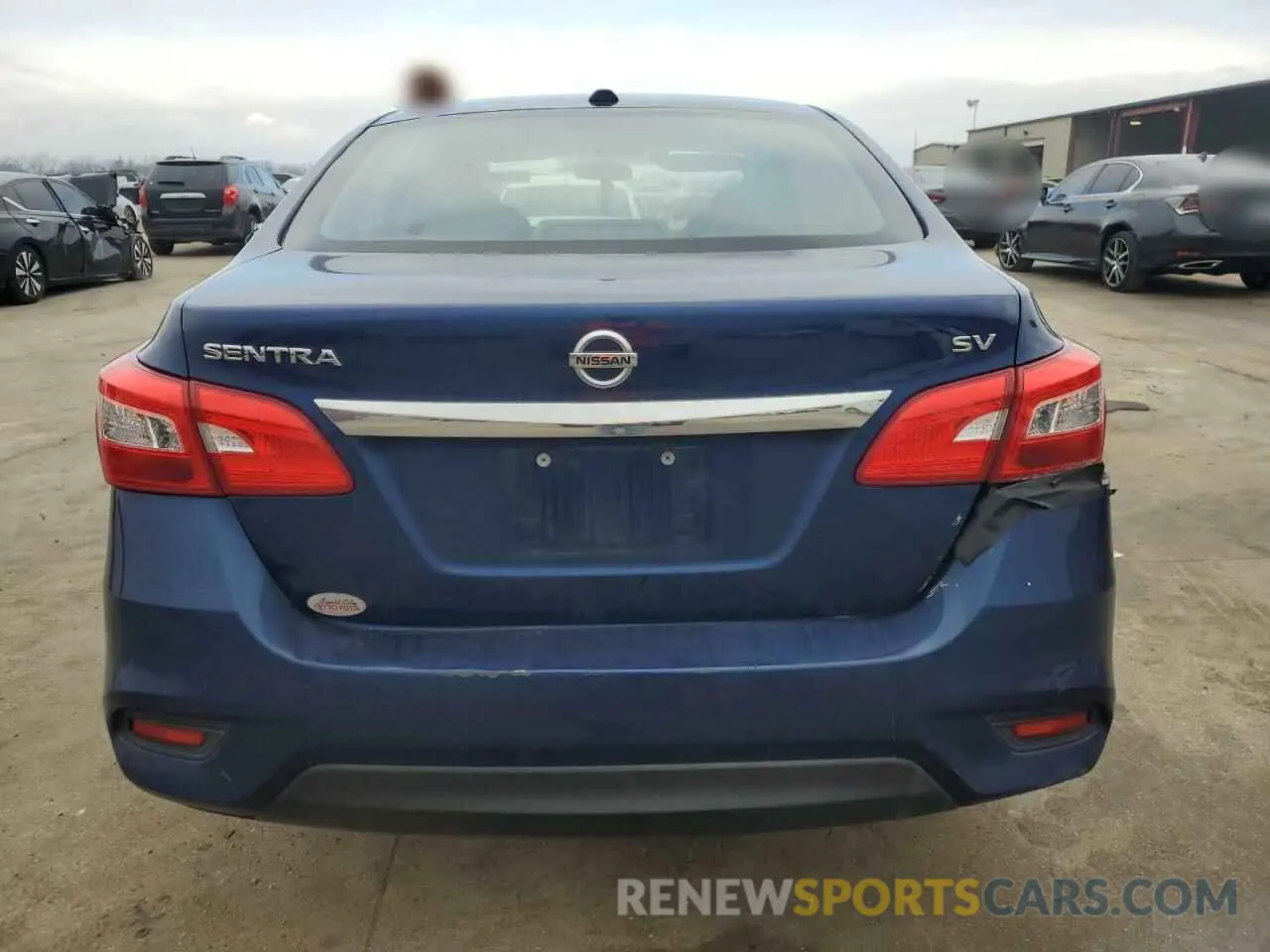 6 Photograph of a damaged car 3N1AB7AP0KY400168 NISSAN SENTRA 2019
