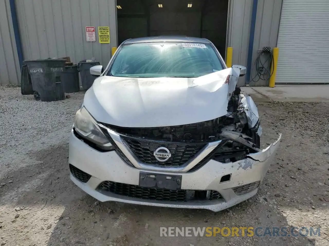 5 Photograph of a damaged car 3N1AB7AP0KY404575 NISSAN SENTRA 2019