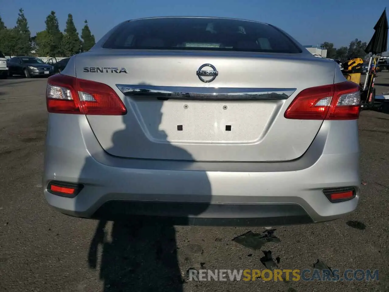 6 Photograph of a damaged car 3N1AB7AP0KY406083 NISSAN SENTRA 2019