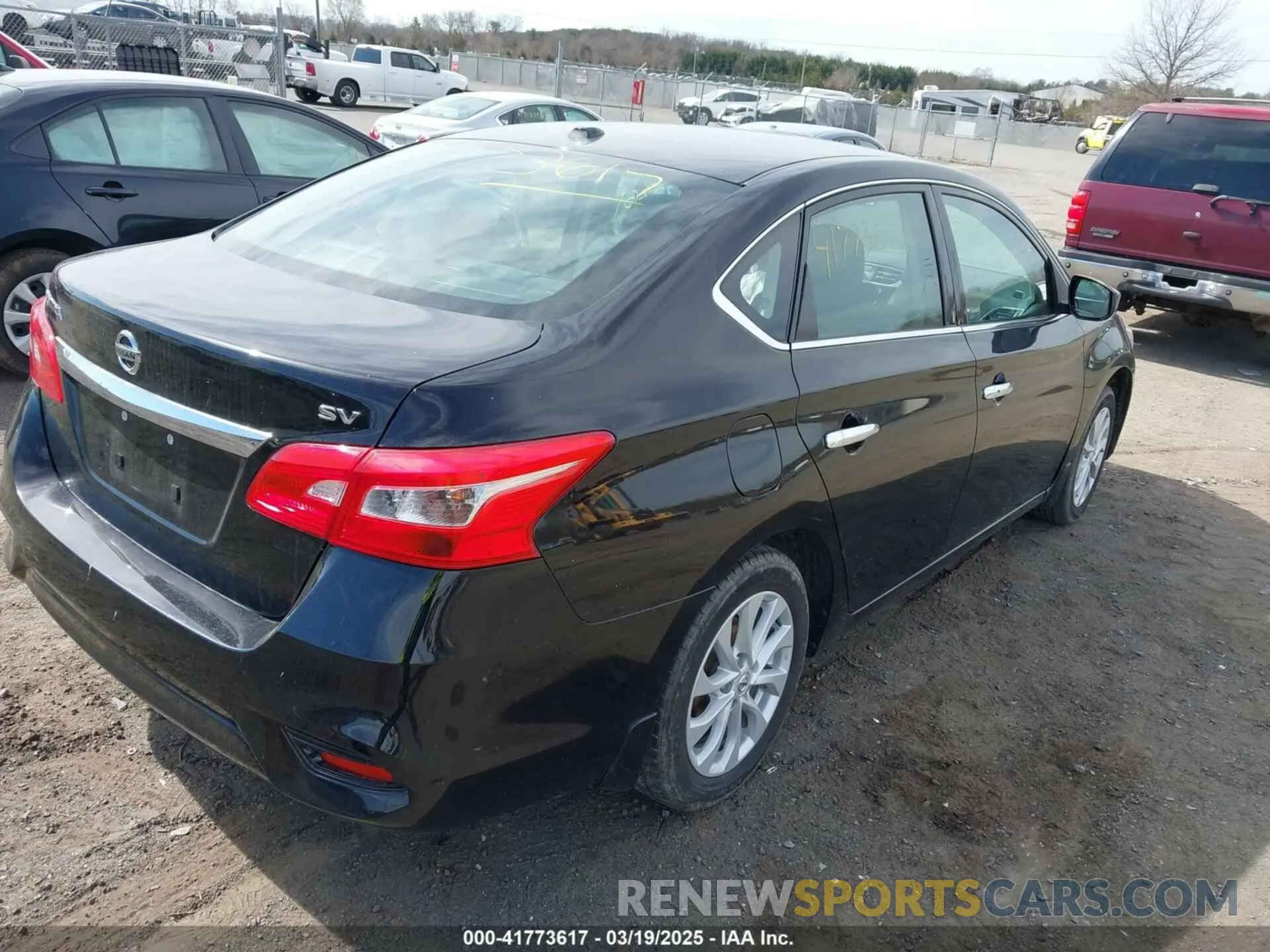 4 Photograph of a damaged car 3N1AB7AP0KY409730 NISSAN SENTRA 2019