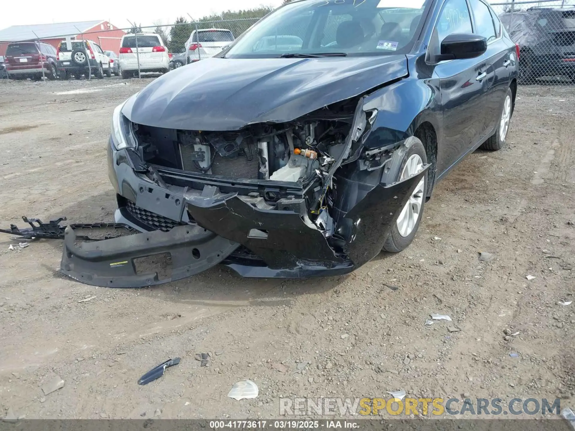 6 Photograph of a damaged car 3N1AB7AP0KY409730 NISSAN SENTRA 2019