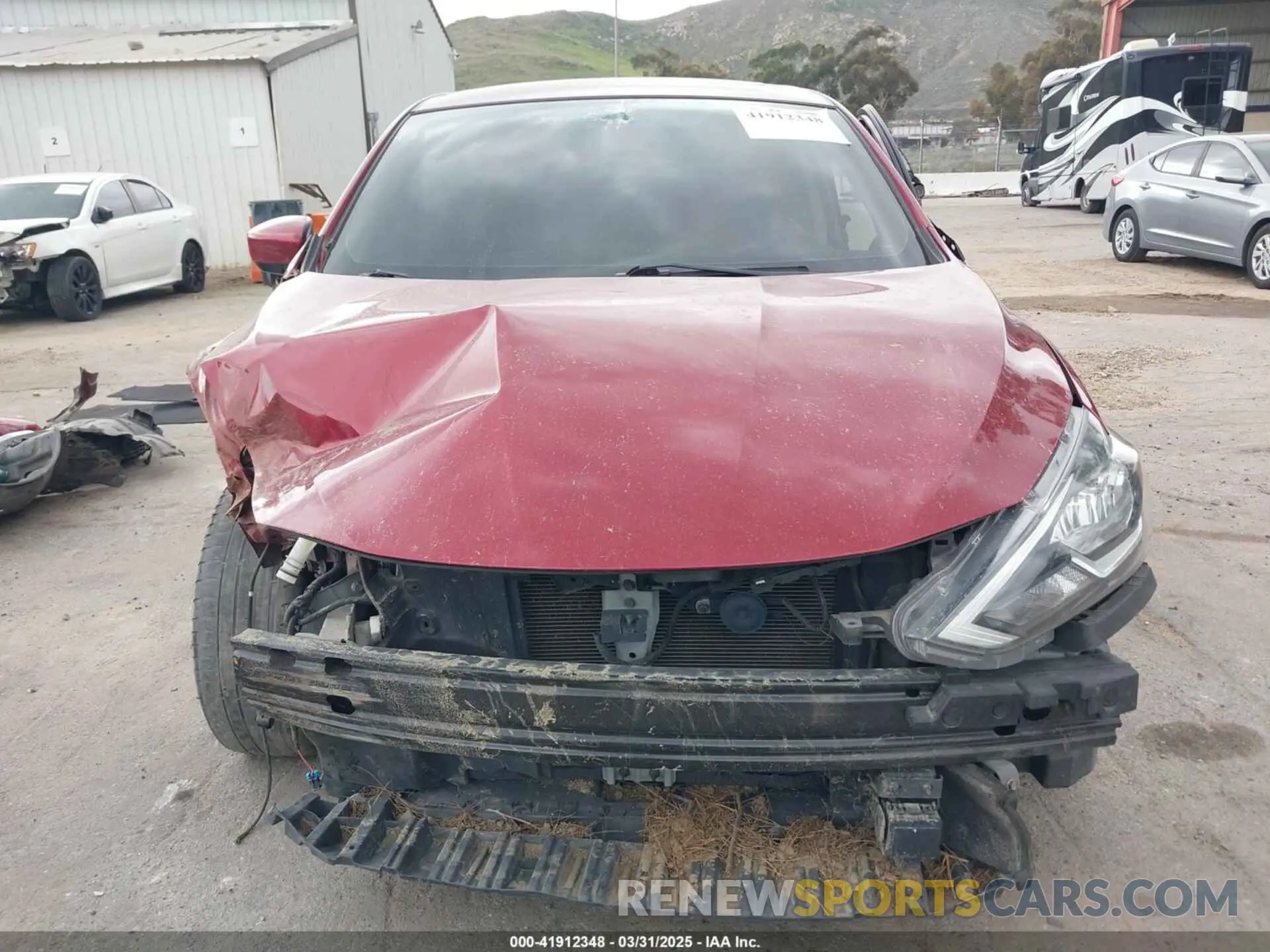12 Photograph of a damaged car 3N1AB7AP0KY411381 NISSAN SENTRA 2019