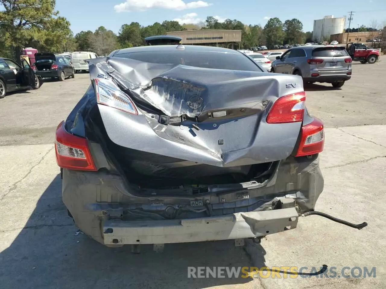 6 Photograph of a damaged car 3N1AB7AP0KY411686 NISSAN SENTRA 2019
