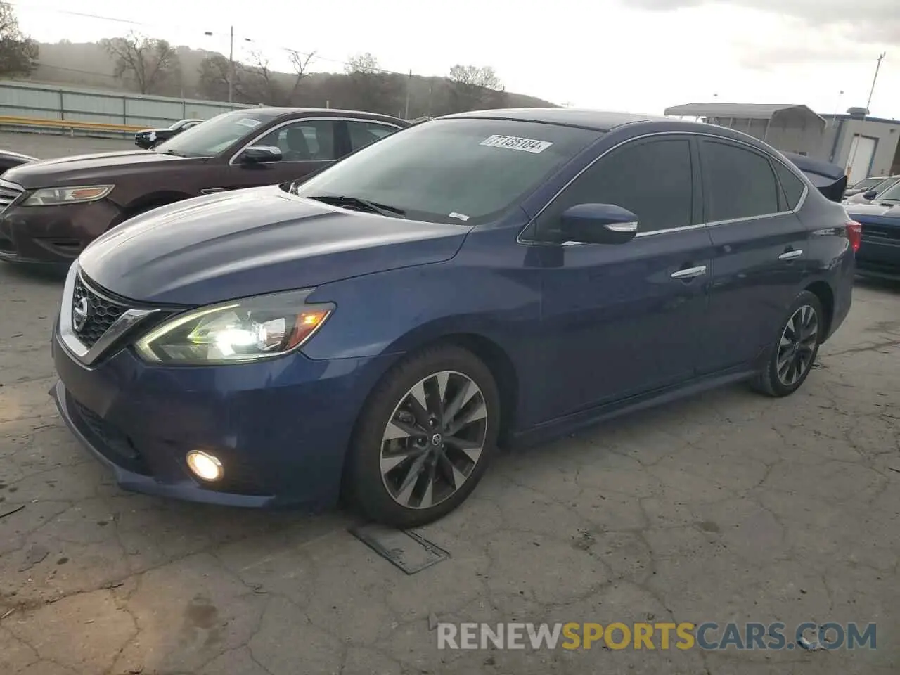 1 Photograph of a damaged car 3N1AB7AP0KY414183 NISSAN SENTRA 2019