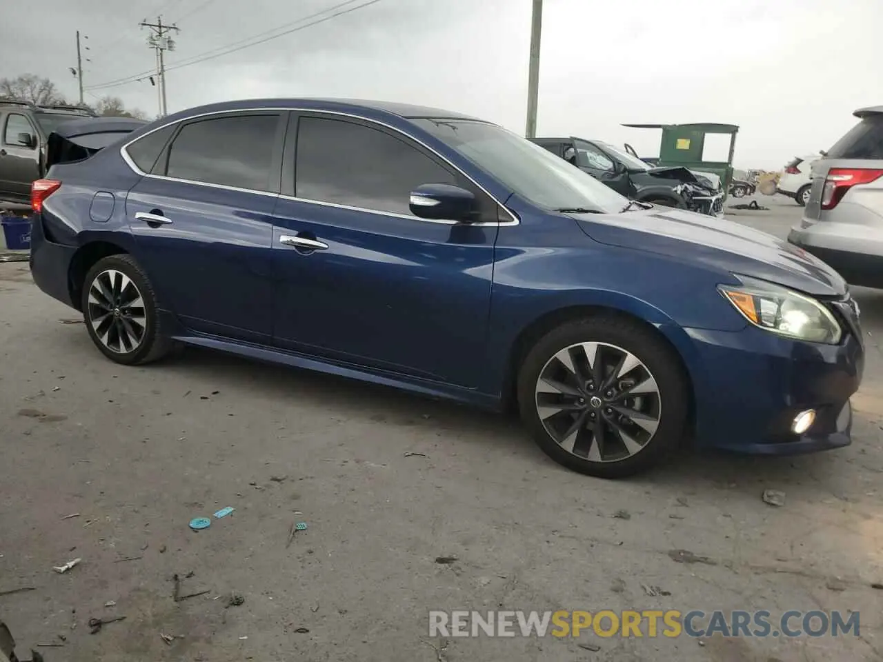 4 Photograph of a damaged car 3N1AB7AP0KY414183 NISSAN SENTRA 2019
