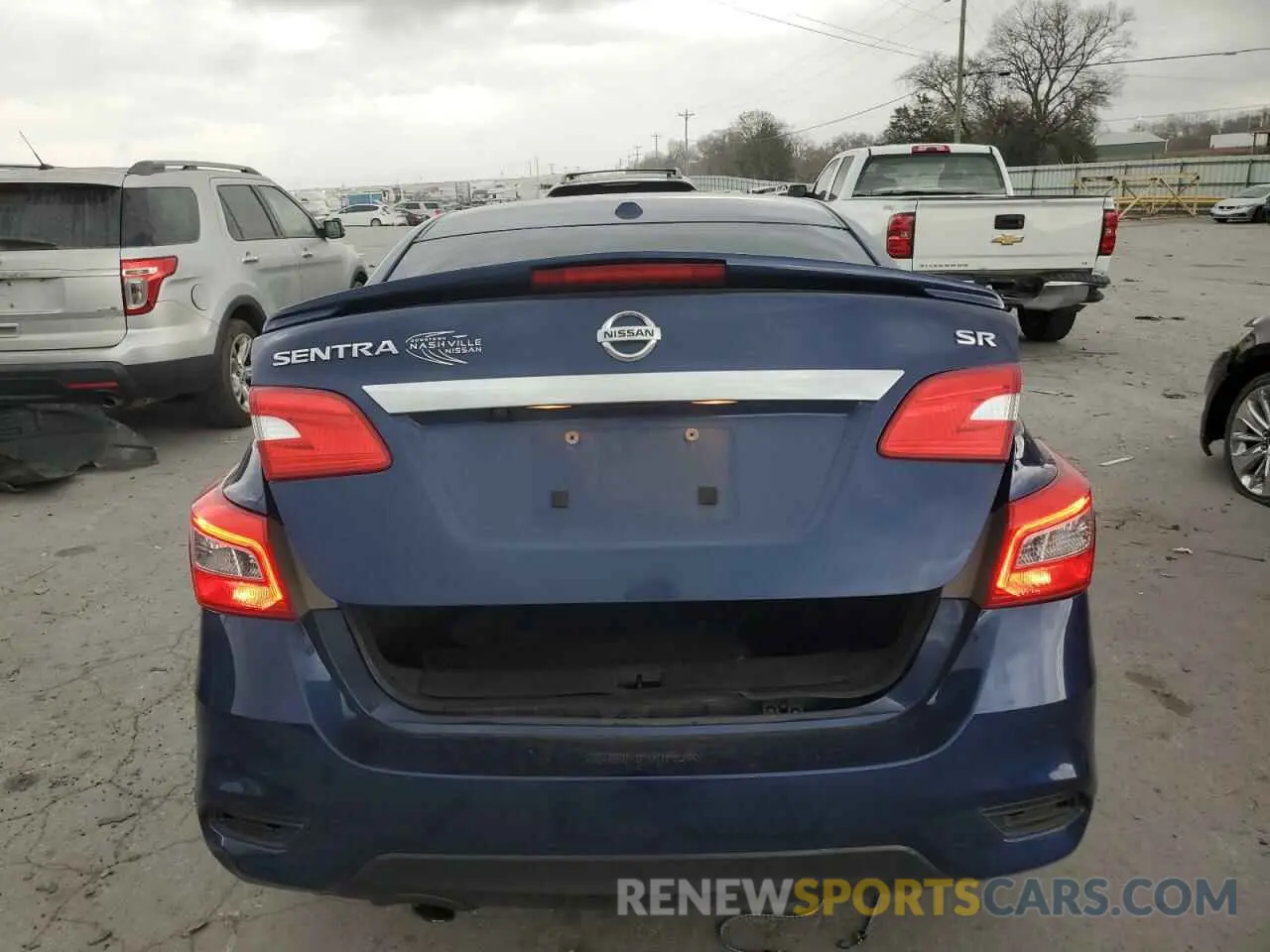 6 Photograph of a damaged car 3N1AB7AP0KY414183 NISSAN SENTRA 2019