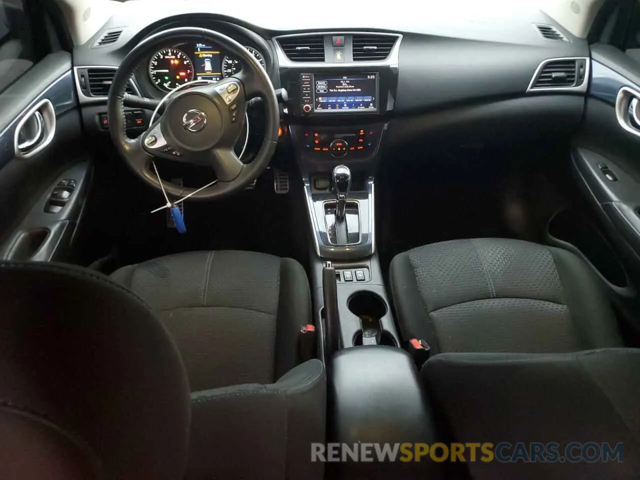 8 Photograph of a damaged car 3N1AB7AP0KY414183 NISSAN SENTRA 2019