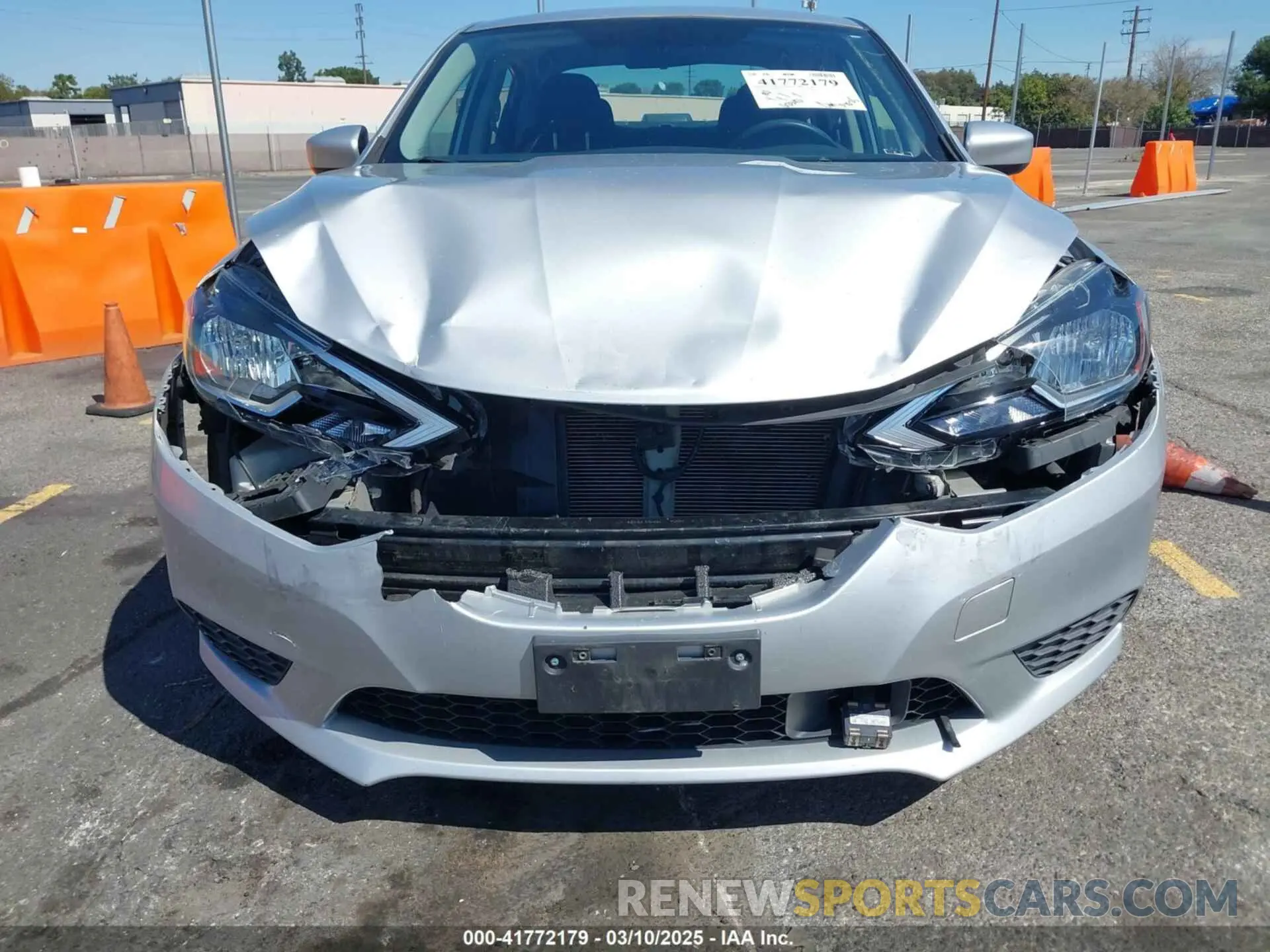 6 Photograph of a damaged car 3N1AB7AP0KY422624 NISSAN SENTRA 2019