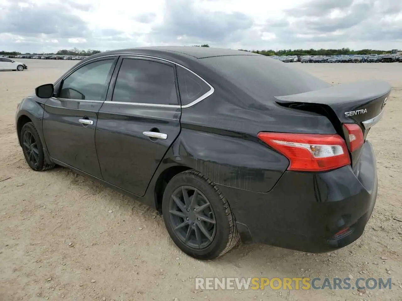 2 Photograph of a damaged car 3N1AB7AP0KY422946 NISSAN SENTRA 2019