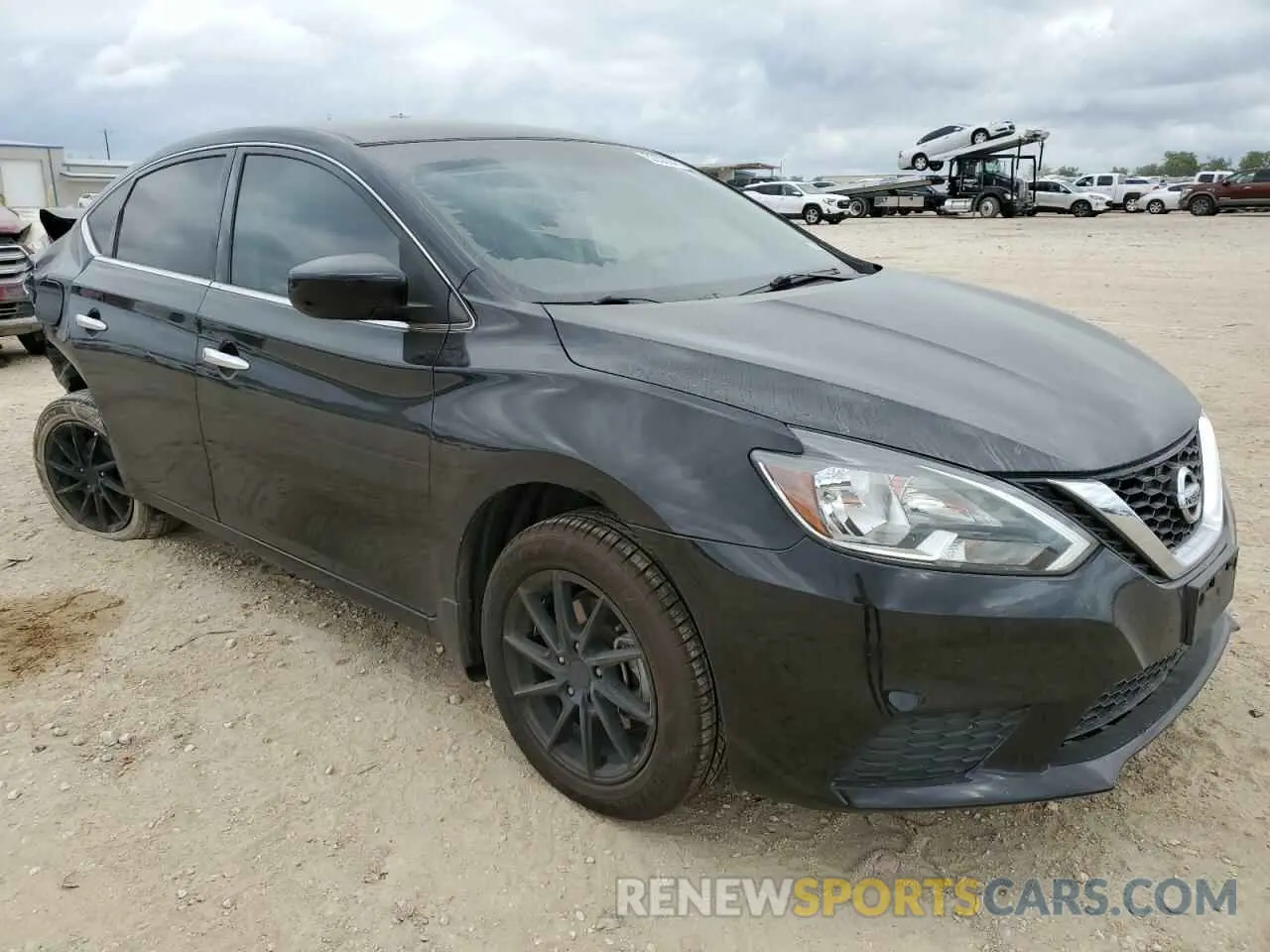 4 Photograph of a damaged car 3N1AB7AP0KY422946 NISSAN SENTRA 2019