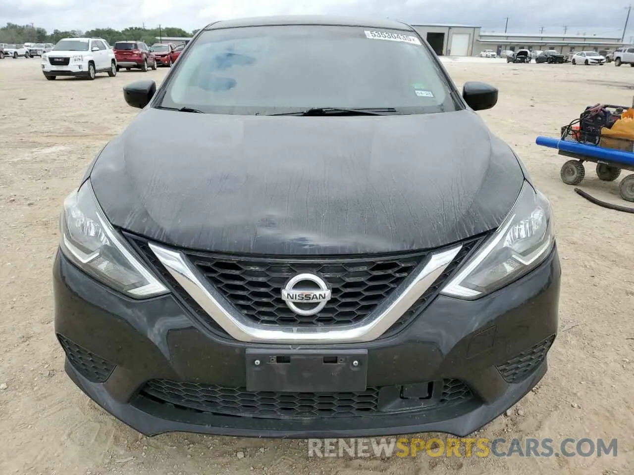 5 Photograph of a damaged car 3N1AB7AP0KY422946 NISSAN SENTRA 2019