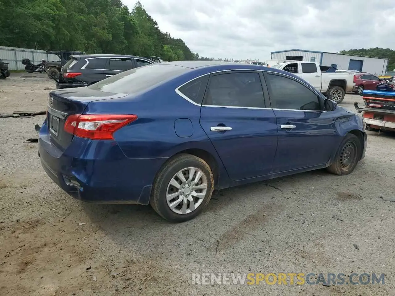 3 Photograph of a damaged car 3N1AB7AP0KY426401 NISSAN SENTRA 2019