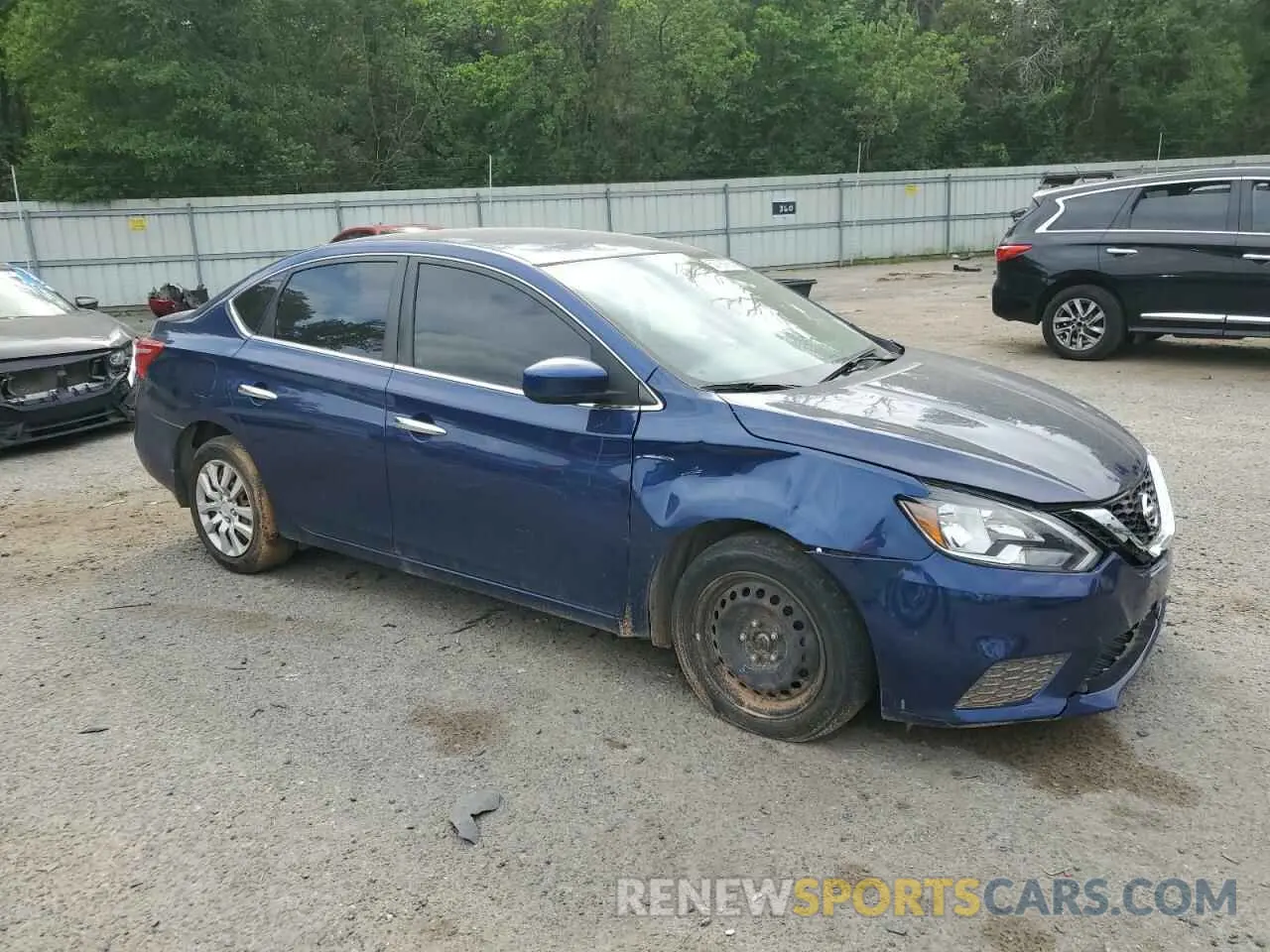 4 Photograph of a damaged car 3N1AB7AP0KY426401 NISSAN SENTRA 2019