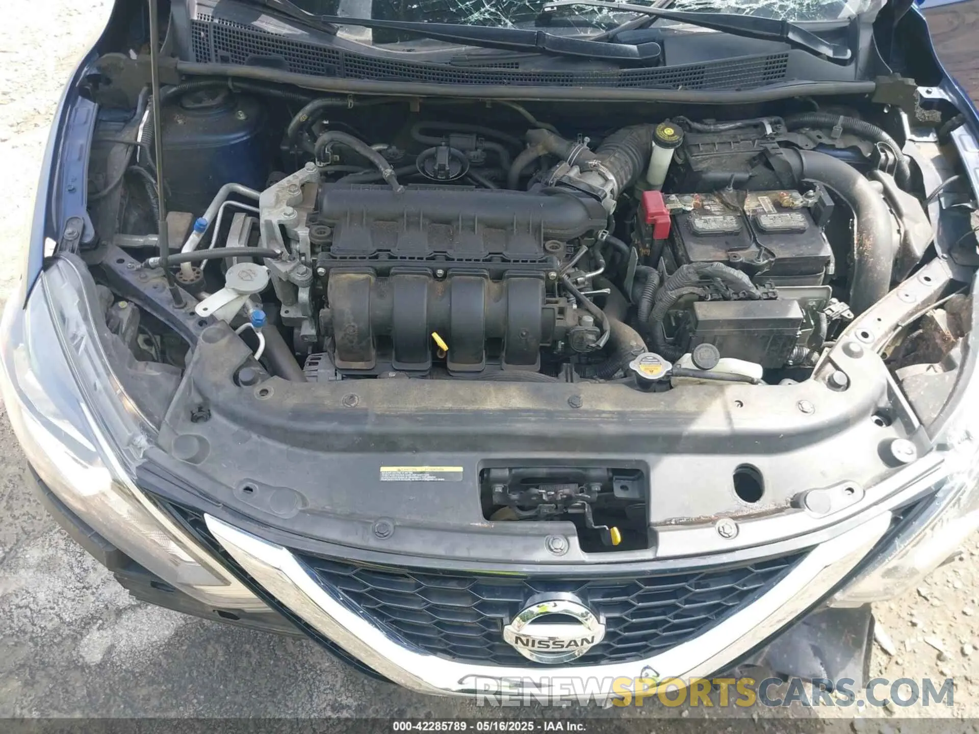 10 Photograph of a damaged car 3N1AB7AP0KY431422 NISSAN SENTRA 2019
