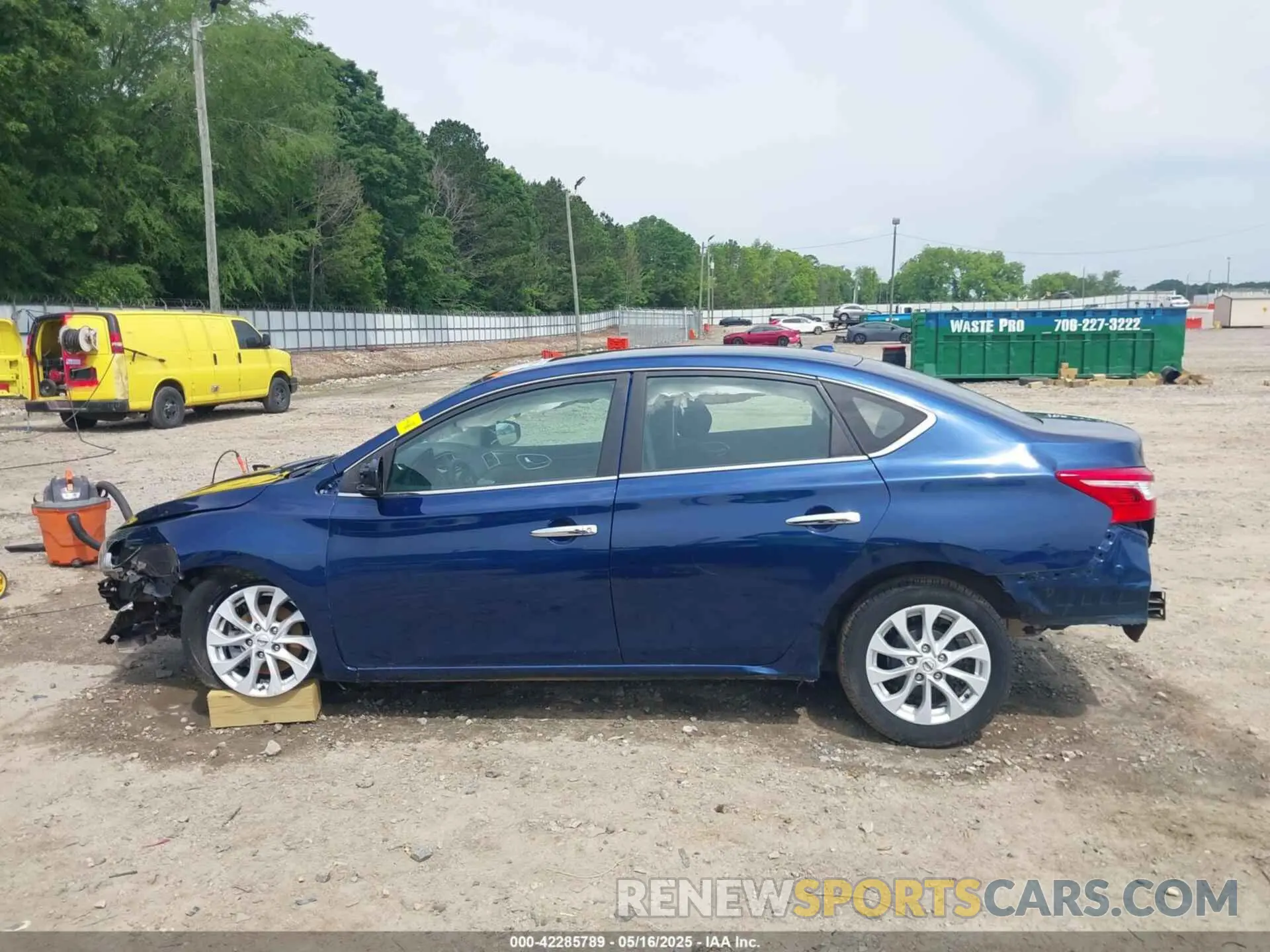 15 Photograph of a damaged car 3N1AB7AP0KY431422 NISSAN SENTRA 2019