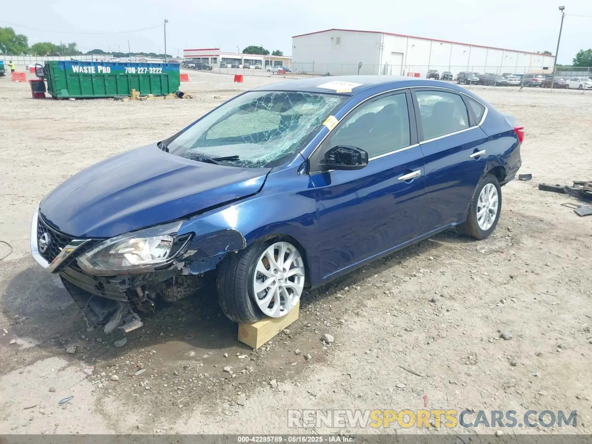 2 Photograph of a damaged car 3N1AB7AP0KY431422 NISSAN SENTRA 2019