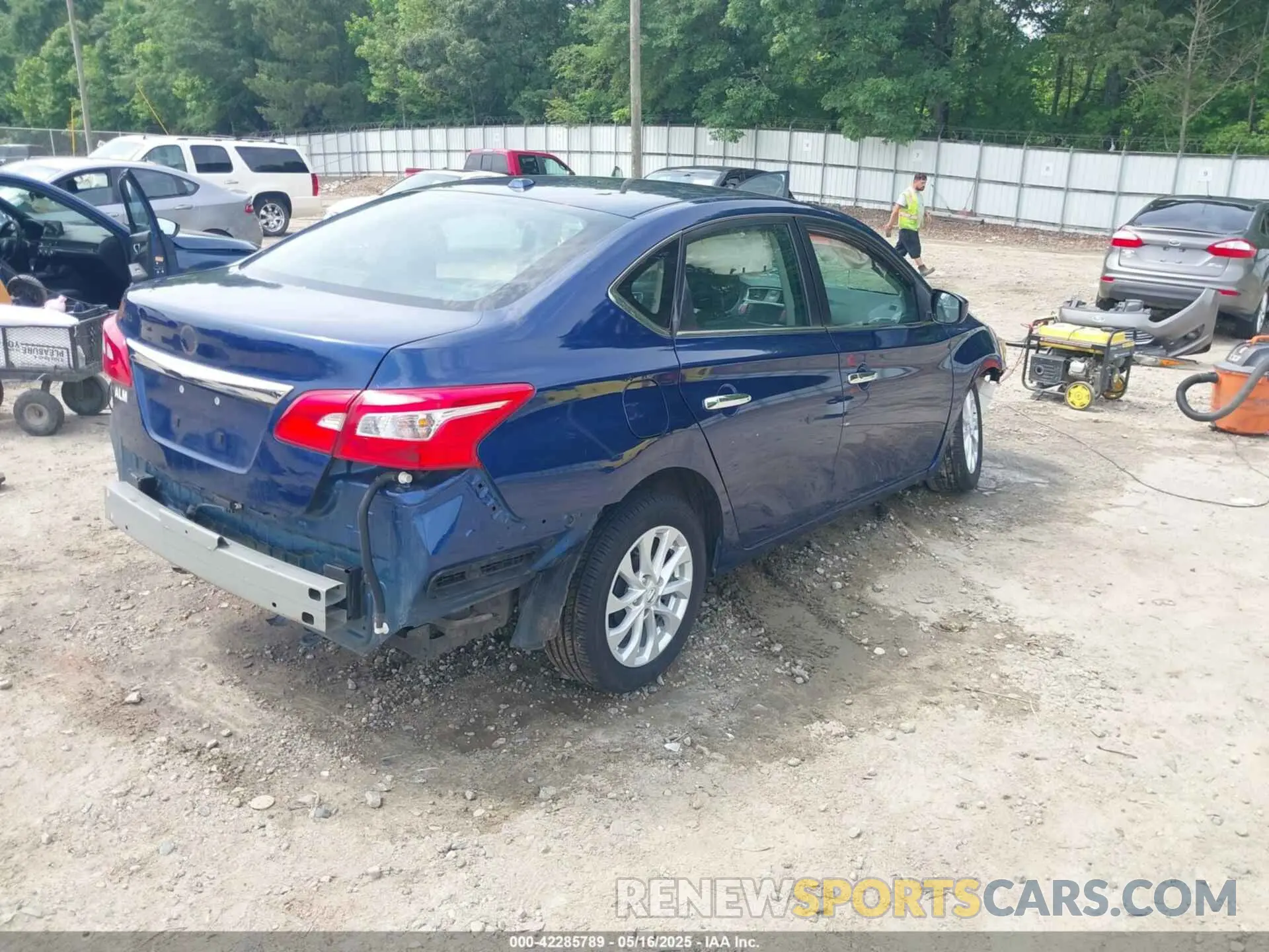 4 Photograph of a damaged car 3N1AB7AP0KY431422 NISSAN SENTRA 2019