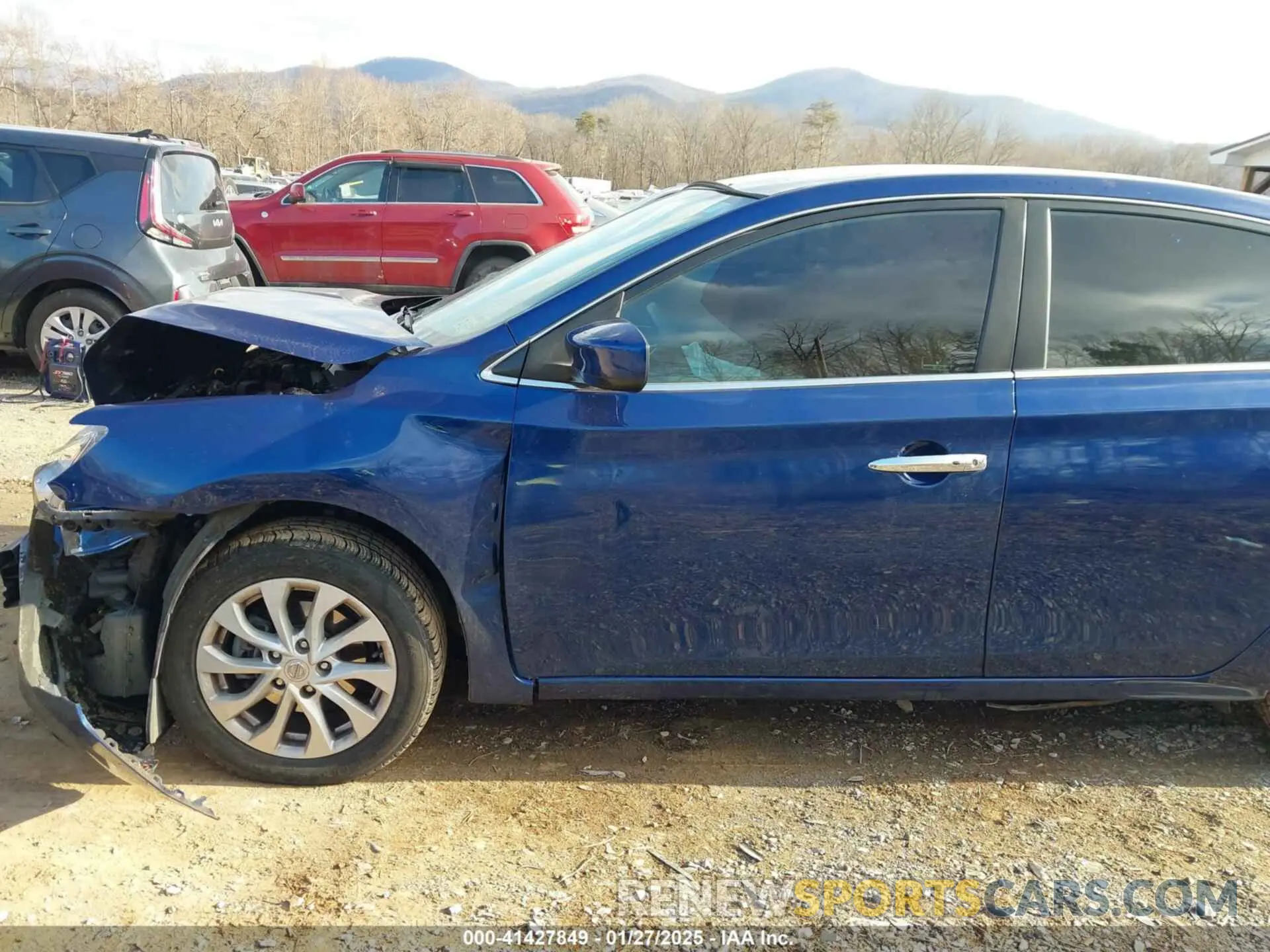 22 Photograph of a damaged car 3N1AB7AP0KY432988 NISSAN SENTRA 2019