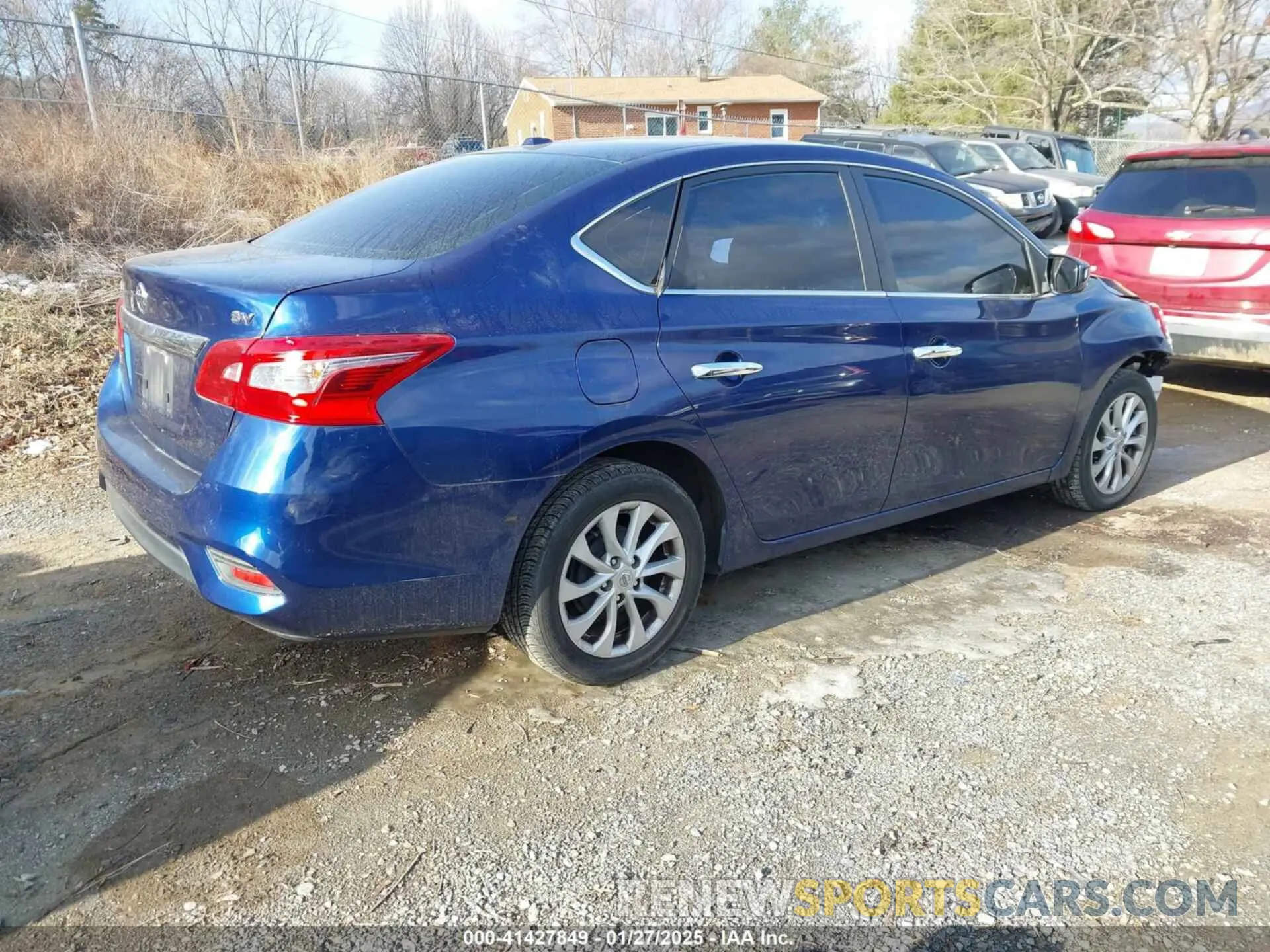 4 Photograph of a damaged car 3N1AB7AP0KY432988 NISSAN SENTRA 2019