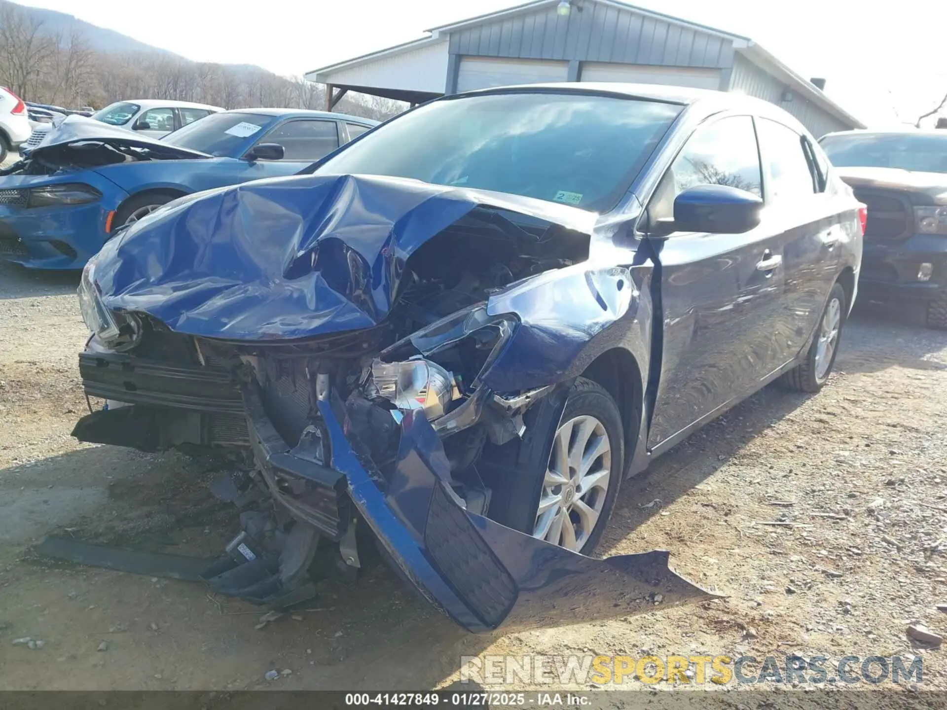 6 Photograph of a damaged car 3N1AB7AP0KY432988 NISSAN SENTRA 2019
