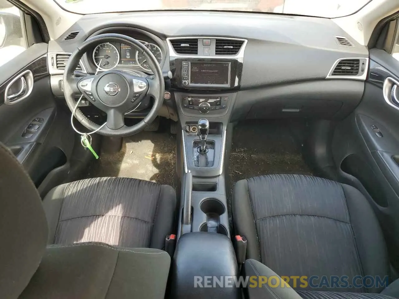 8 Photograph of a damaged car 3N1AB7AP0KY435969 NISSAN SENTRA 2019