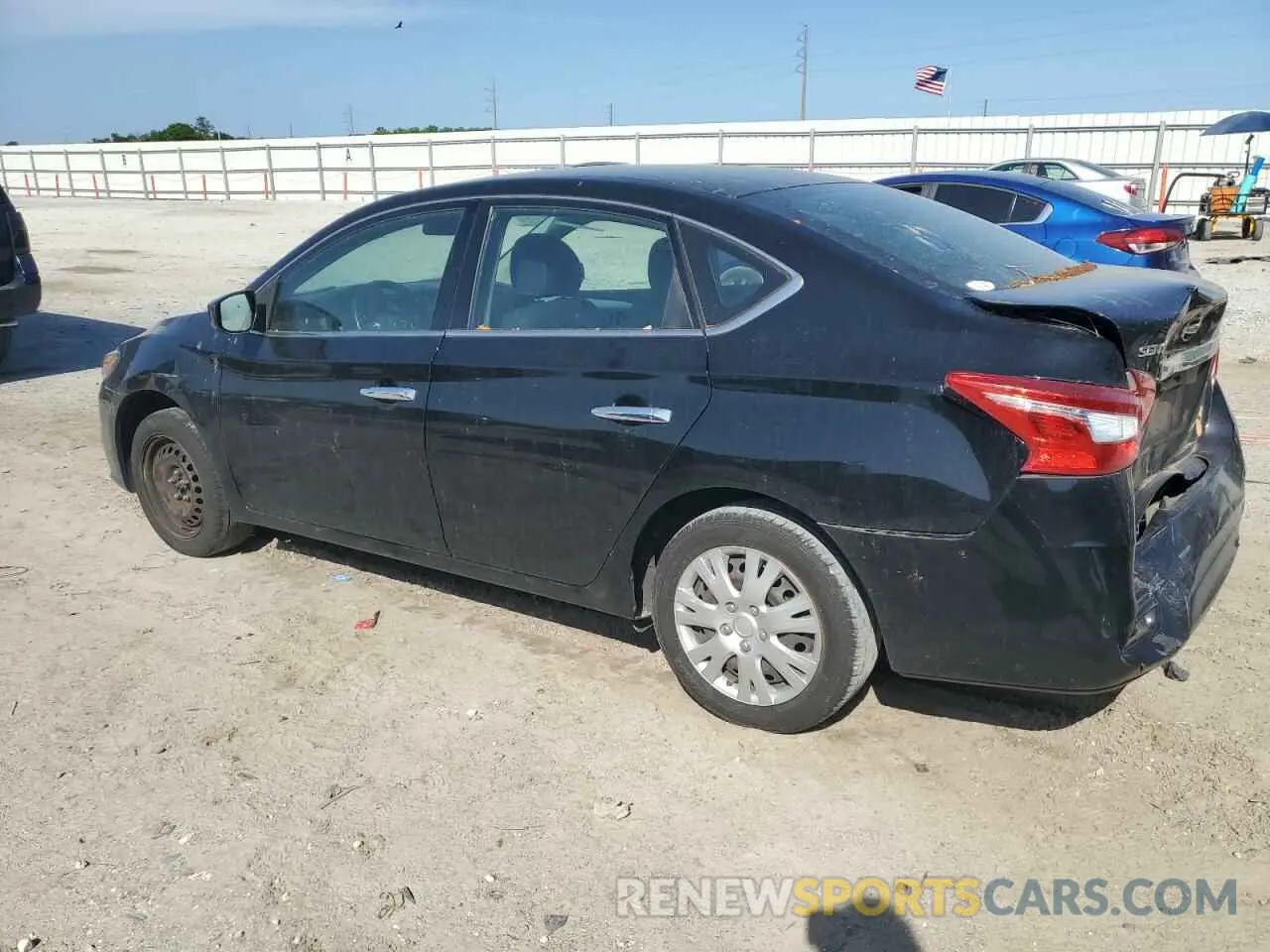 2 Photograph of a damaged car 3N1AB7AP0KY436507 NISSAN SENTRA 2019