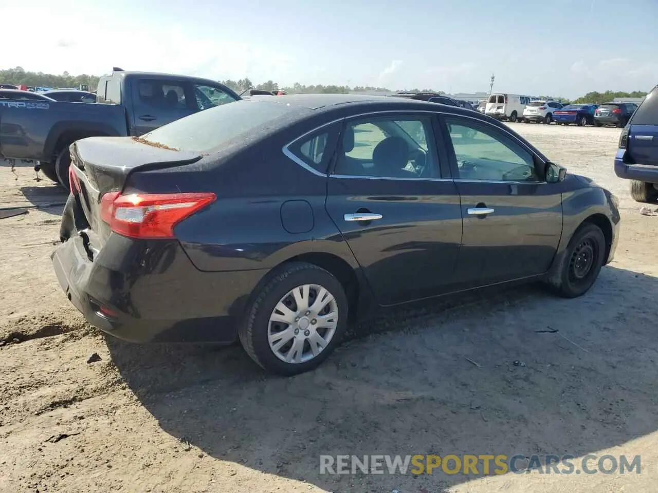 3 Photograph of a damaged car 3N1AB7AP0KY436507 NISSAN SENTRA 2019