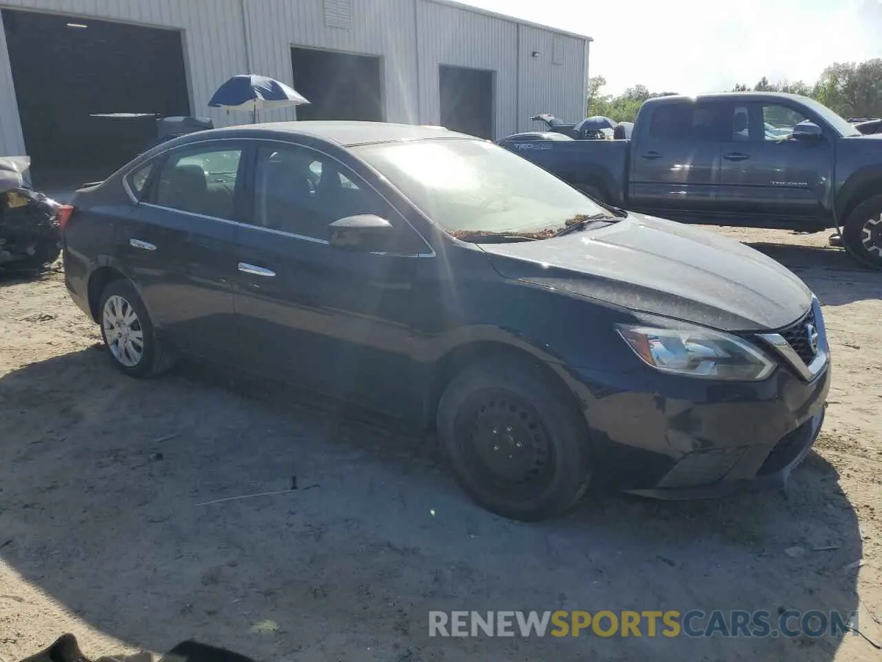 4 Photograph of a damaged car 3N1AB7AP0KY436507 NISSAN SENTRA 2019