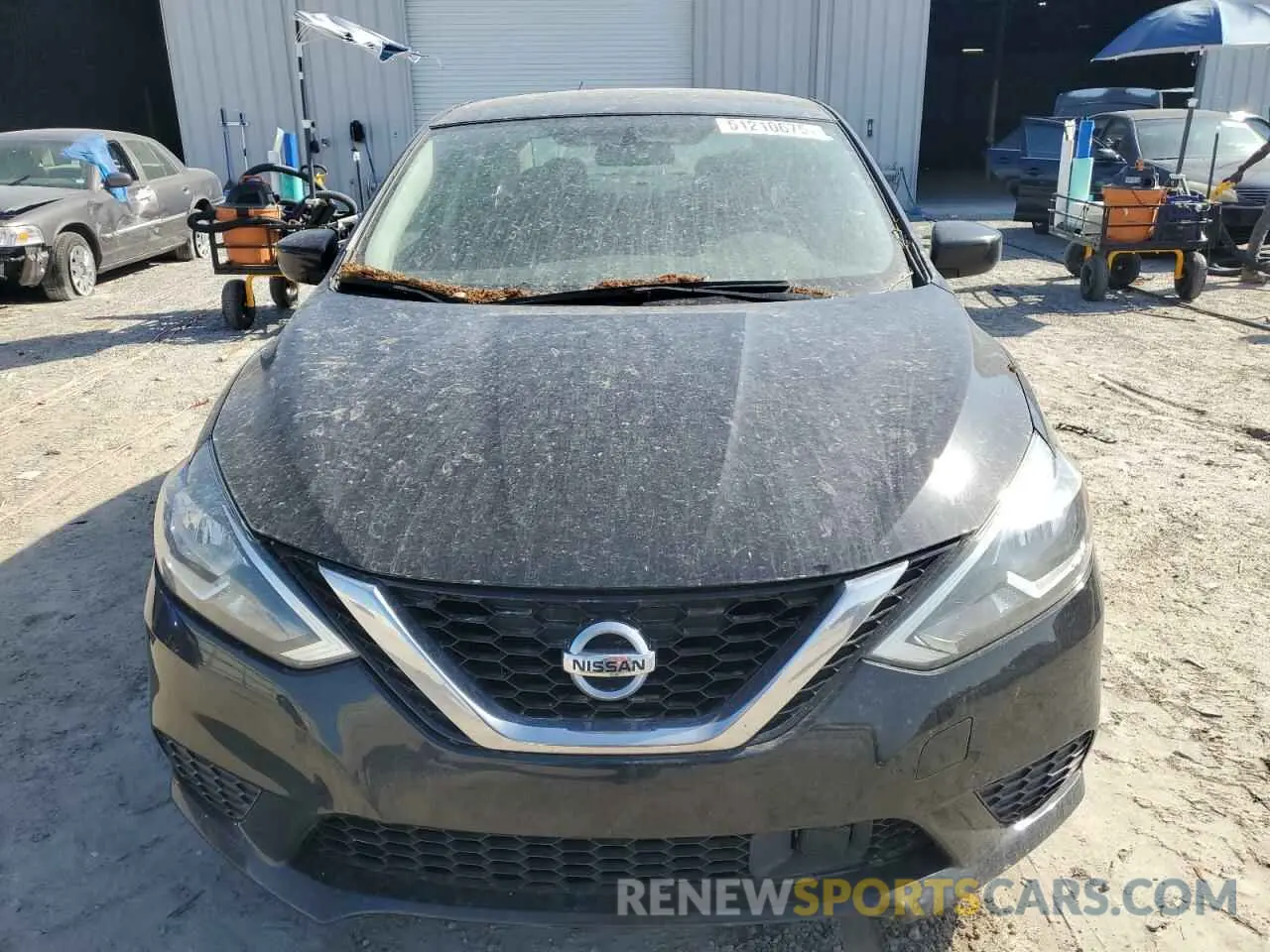 5 Photograph of a damaged car 3N1AB7AP0KY436507 NISSAN SENTRA 2019
