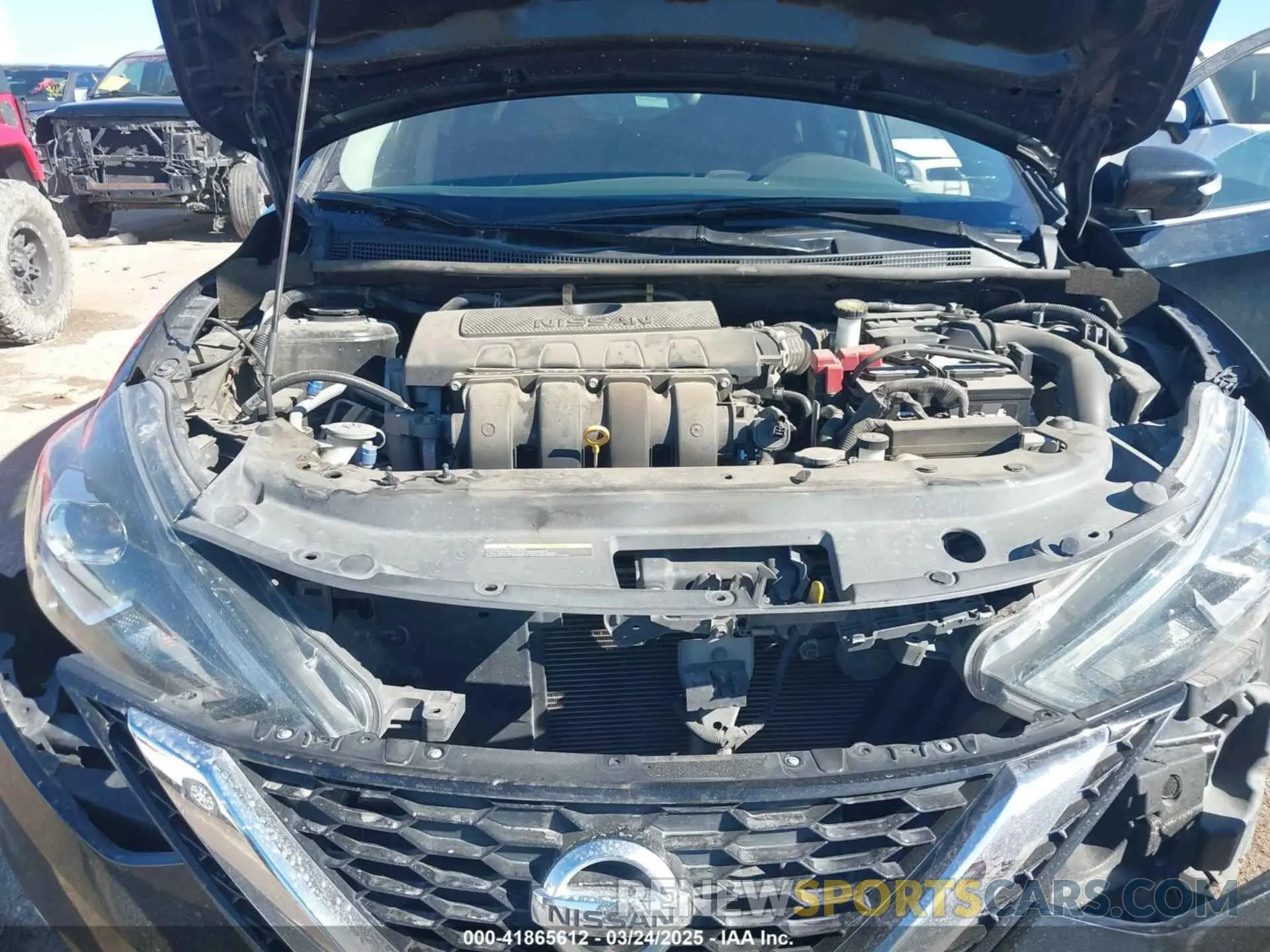 10 Photograph of a damaged car 3N1AB7AP0KY436703 NISSAN SENTRA 2019