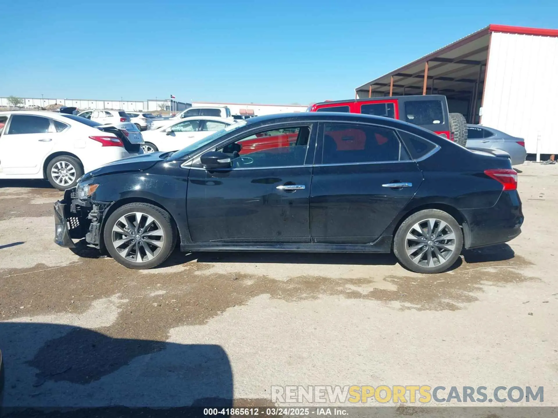 14 Photograph of a damaged car 3N1AB7AP0KY436703 NISSAN SENTRA 2019