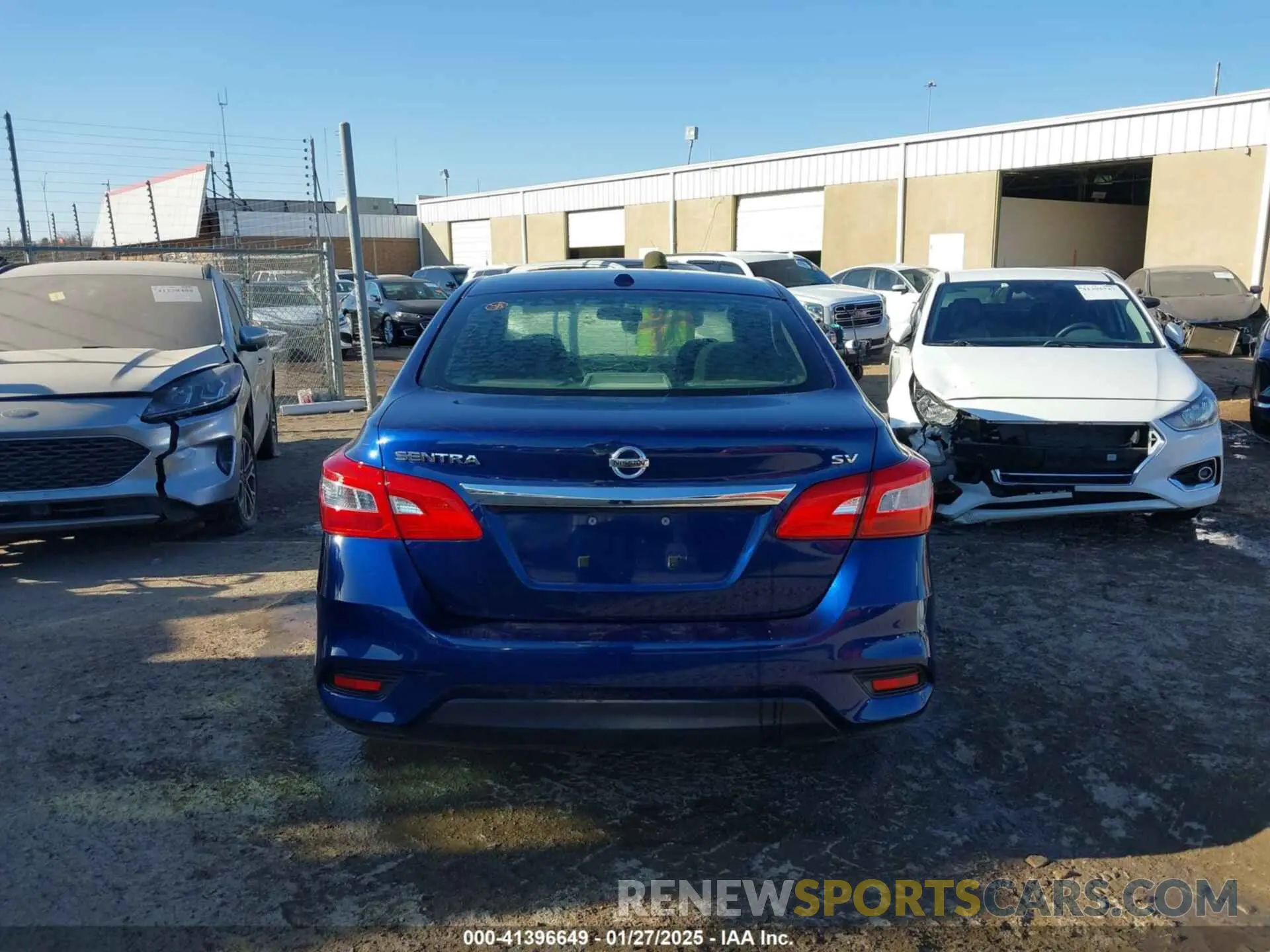 17 Photograph of a damaged car 3N1AB7AP0KY444980 NISSAN SENTRA 2019