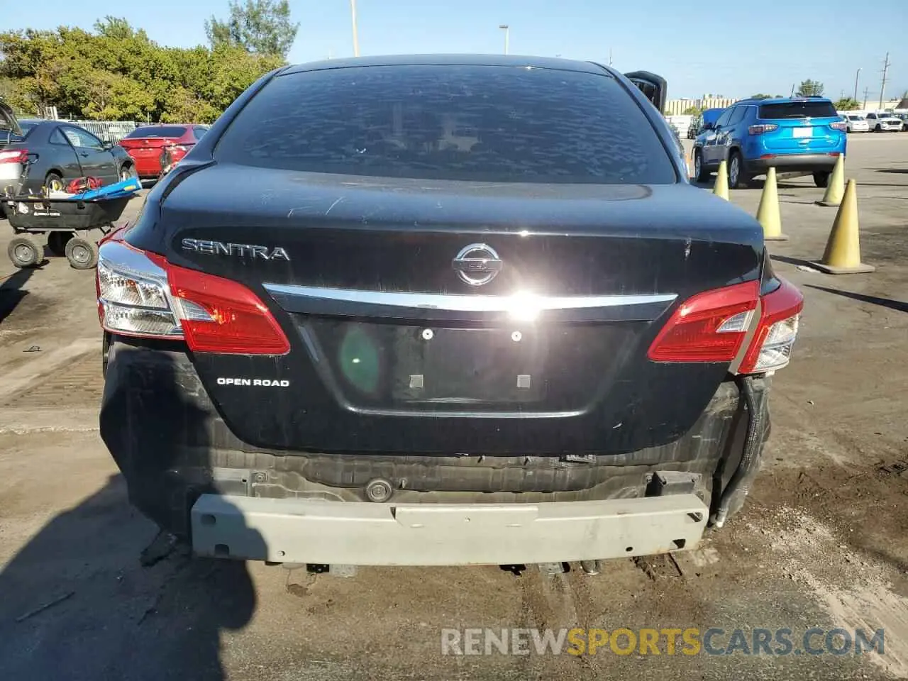 6 Photograph of a damaged car 3N1AB7AP0KY446731 NISSAN SENTRA 2019