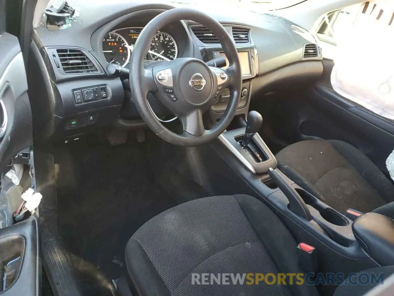 8 Photograph of a damaged car 3N1AB7AP0KY446731 NISSAN SENTRA 2019