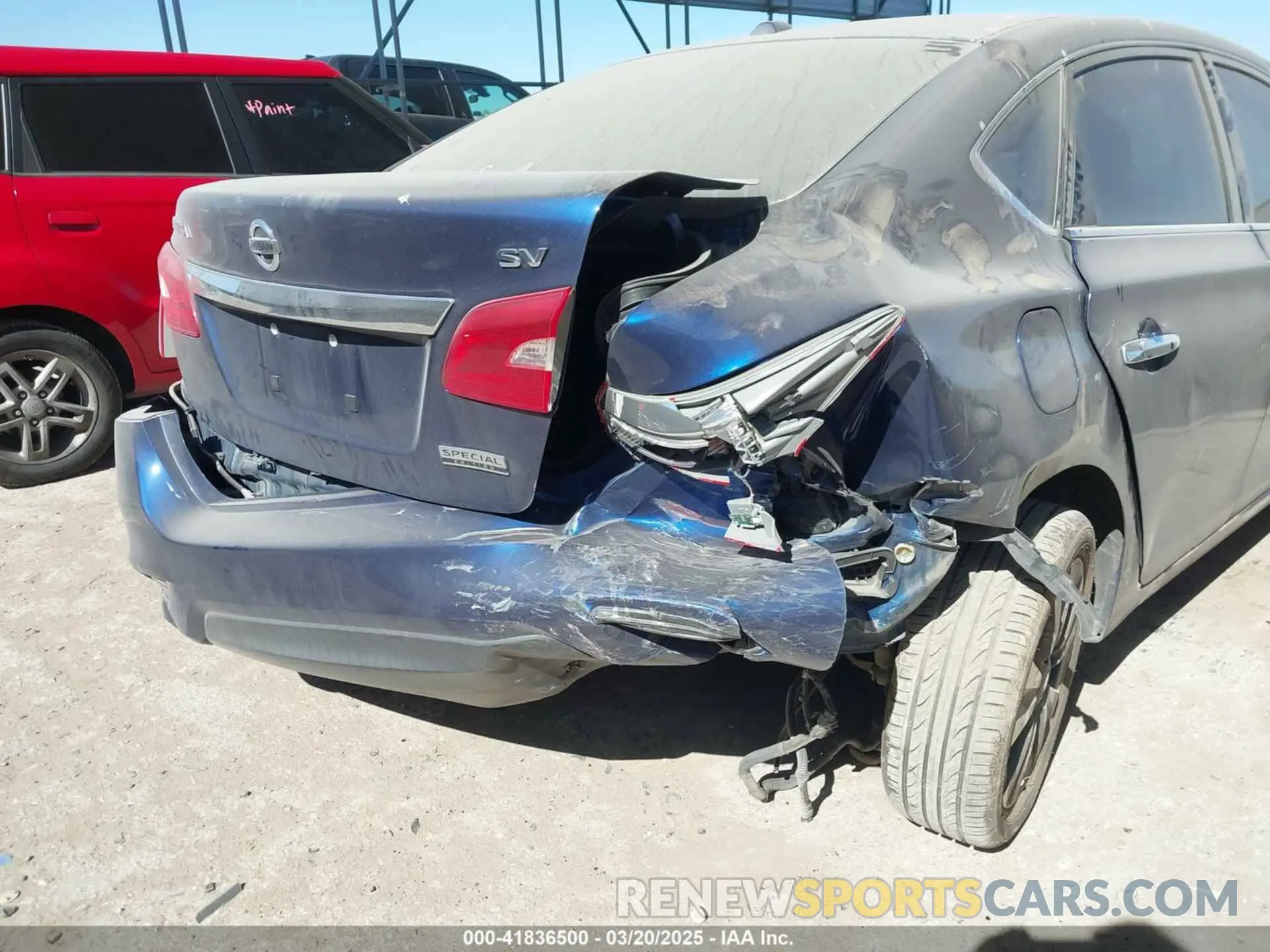 6 Photograph of a damaged car 3N1AB7AP0KY447541 NISSAN SENTRA 2019