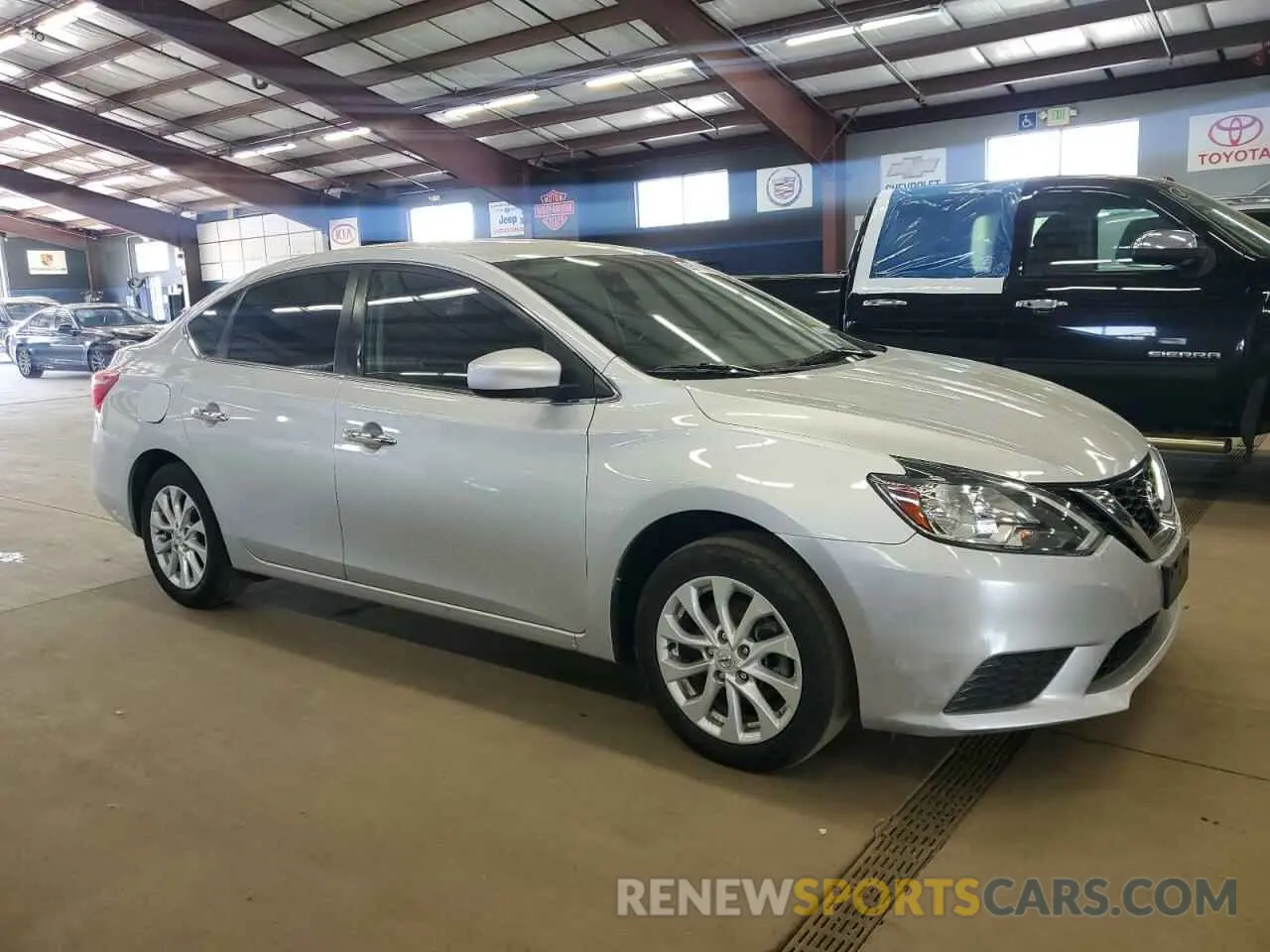 4 Photograph of a damaged car 3N1AB7AP0KY448558 NISSAN SENTRA 2019