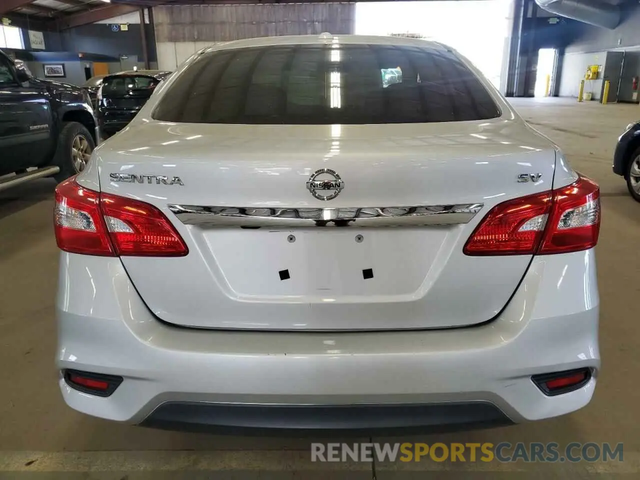 6 Photograph of a damaged car 3N1AB7AP0KY448558 NISSAN SENTRA 2019