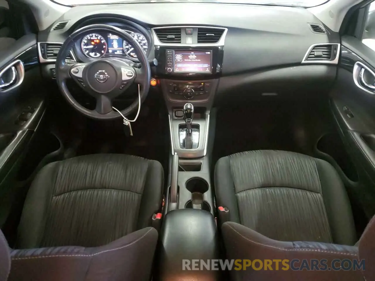 8 Photograph of a damaged car 3N1AB7AP0KY448558 NISSAN SENTRA 2019