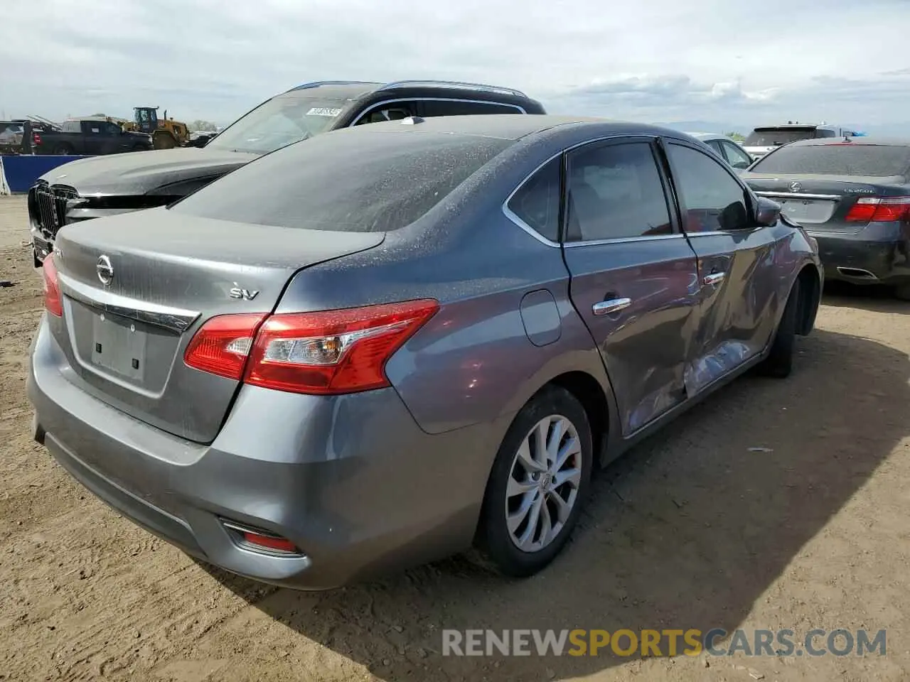 3 Photograph of a damaged car 3N1AB7AP0KY450682 NISSAN SENTRA 2019