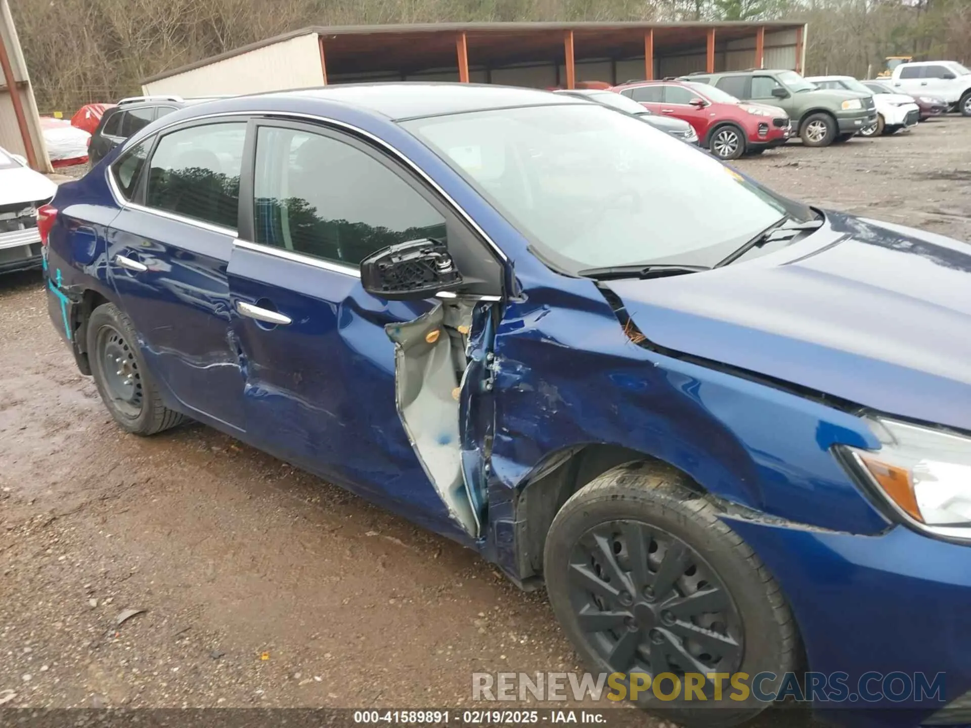 6 Photograph of a damaged car 3N1AB7AP0KY451718 NISSAN SENTRA 2019