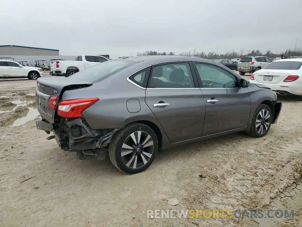 3 Photograph of a damaged car 3N1AB7AP0KY452884 NISSAN SENTRA 2019