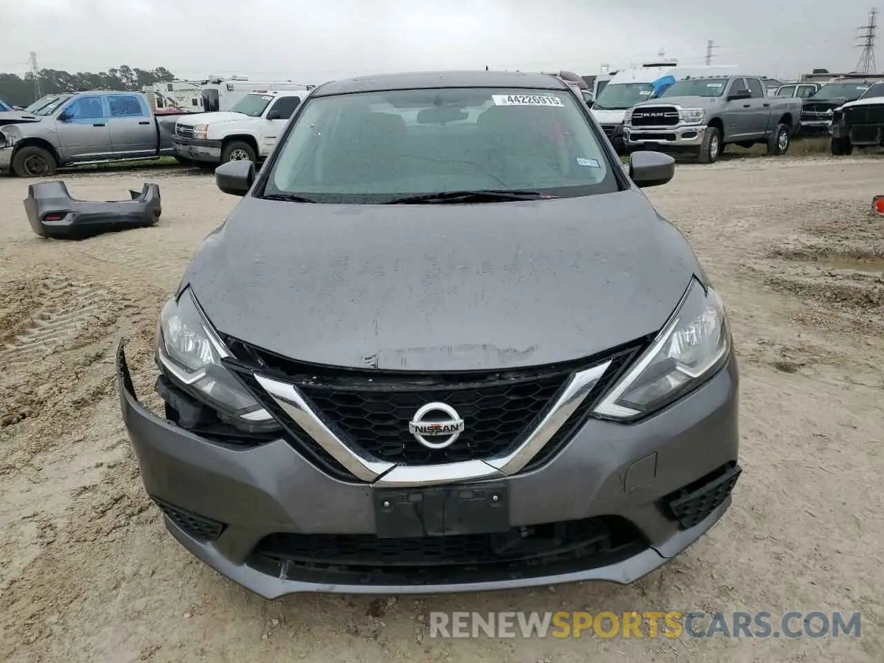 5 Photograph of a damaged car 3N1AB7AP0KY452884 NISSAN SENTRA 2019
