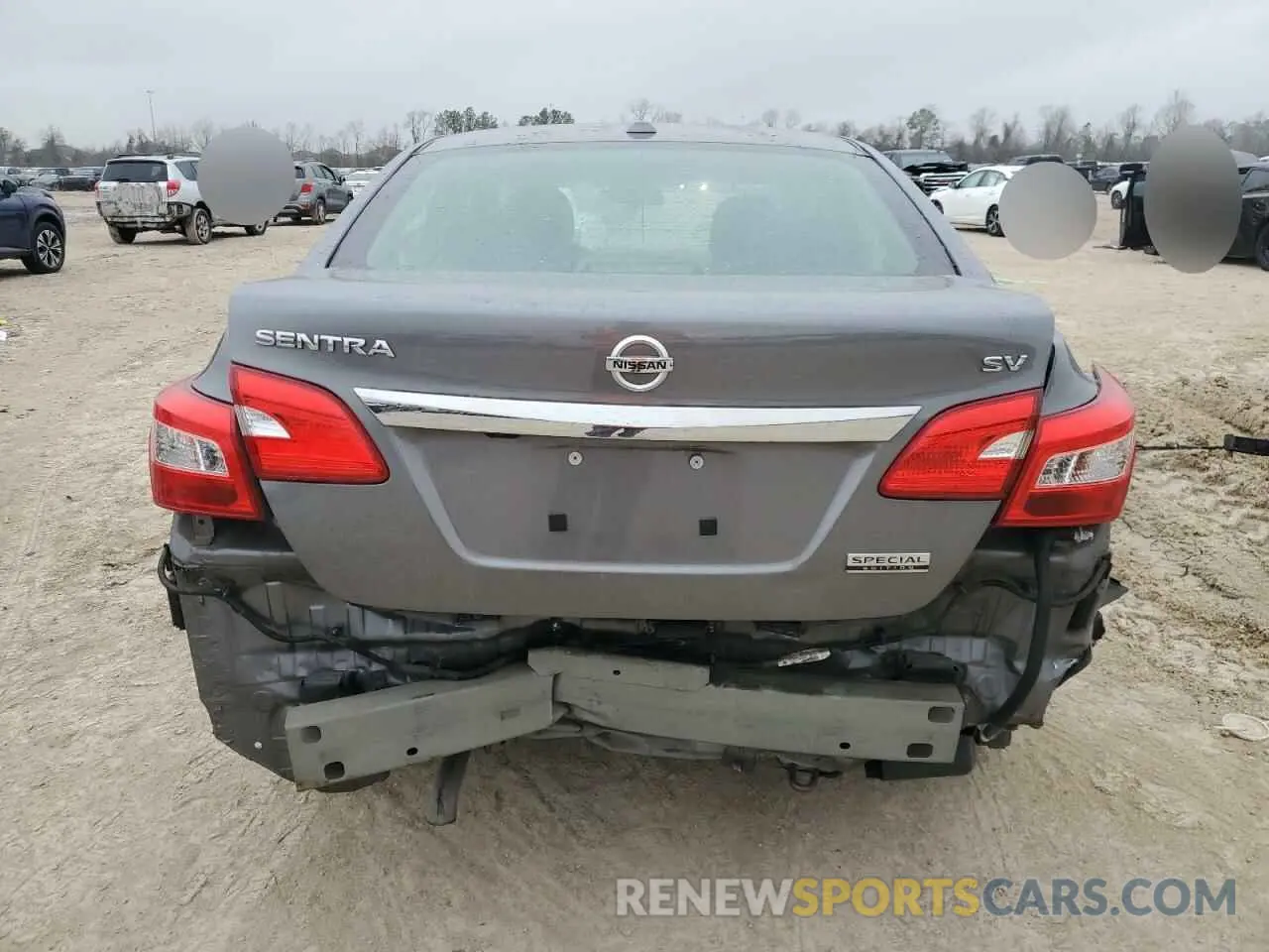 6 Photograph of a damaged car 3N1AB7AP0KY452884 NISSAN SENTRA 2019