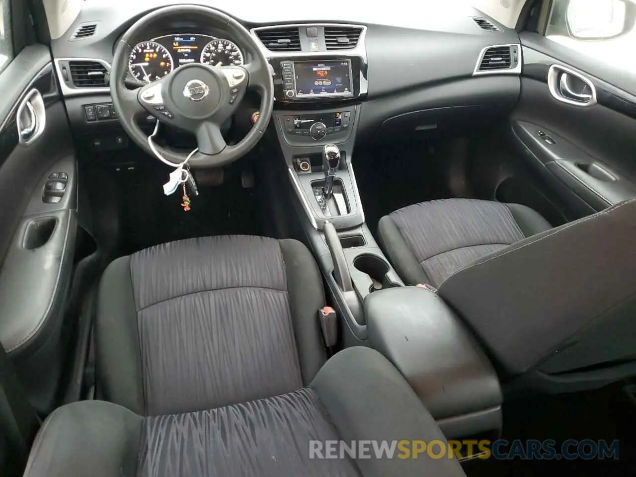8 Photograph of a damaged car 3N1AB7AP0KY452884 NISSAN SENTRA 2019