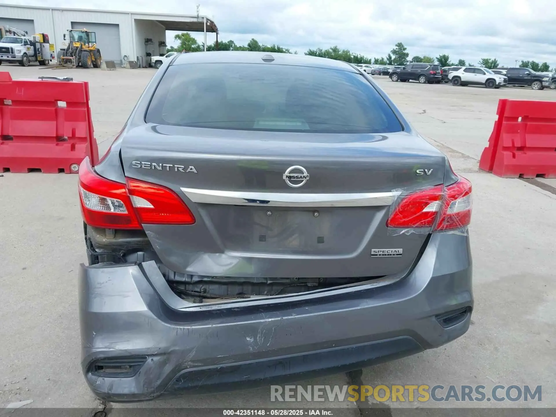 17 Photograph of a damaged car 3N1AB7AP0KY453369 NISSAN SENTRA 2019