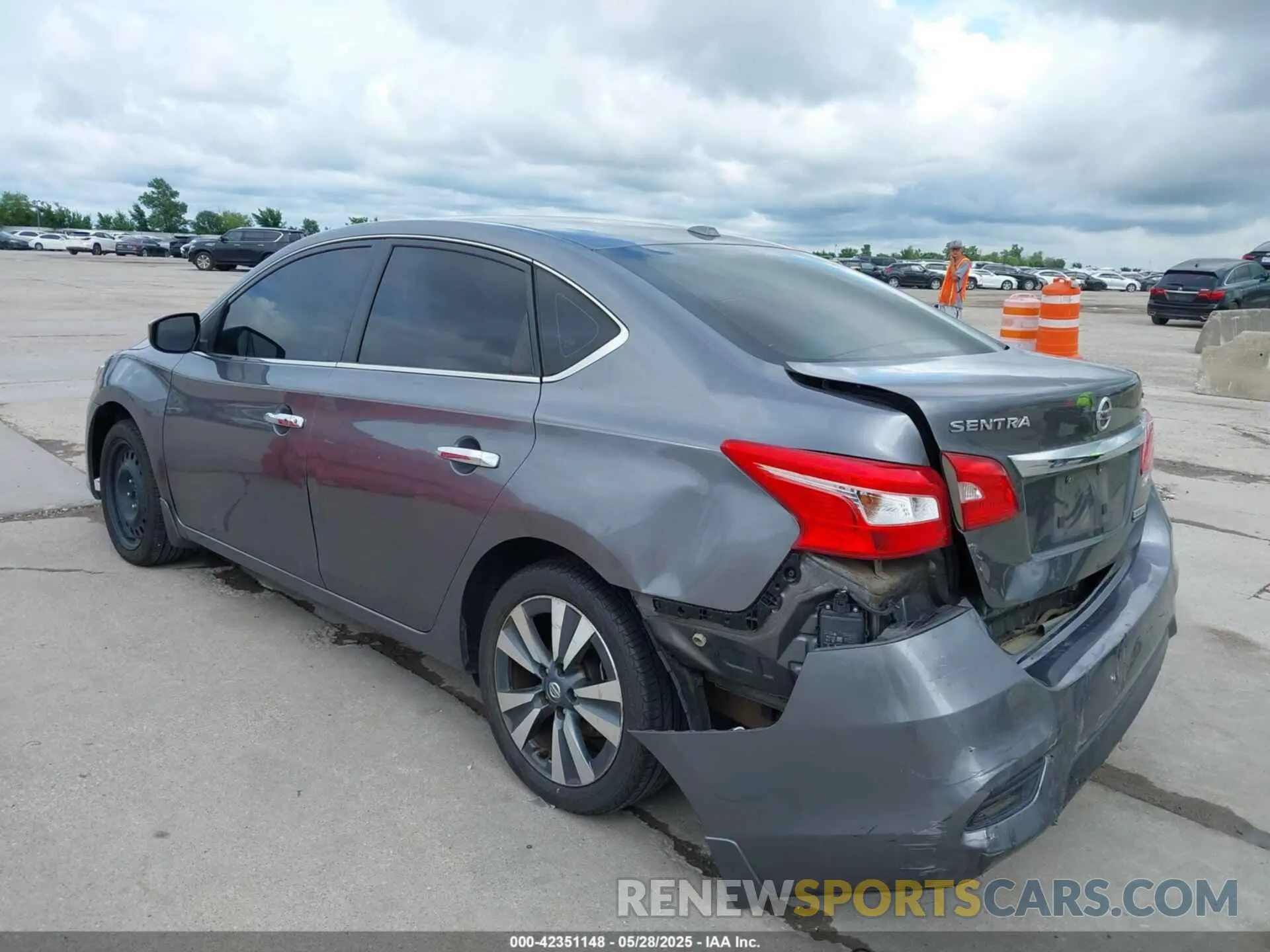 3 Photograph of a damaged car 3N1AB7AP0KY453369 NISSAN SENTRA 2019